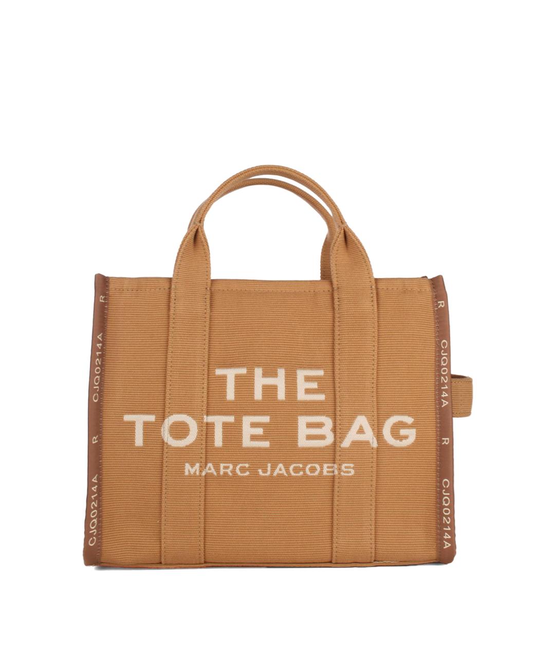 MARC JACOBS Коричневая тканевая сумка тоут, фото 1