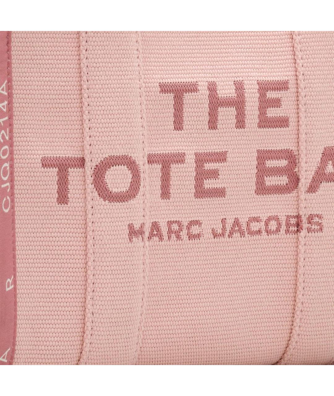 MARC JACOBS Розовая тканевая сумка тоут, фото 3