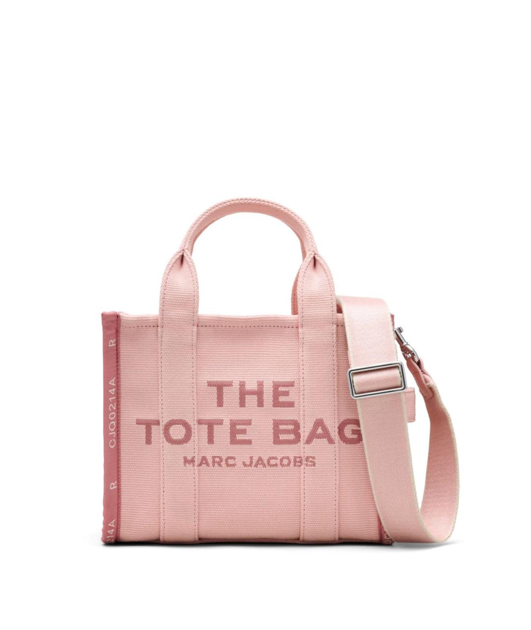 MARC JACOBS Розовая тканевая сумка тоут, фото 1