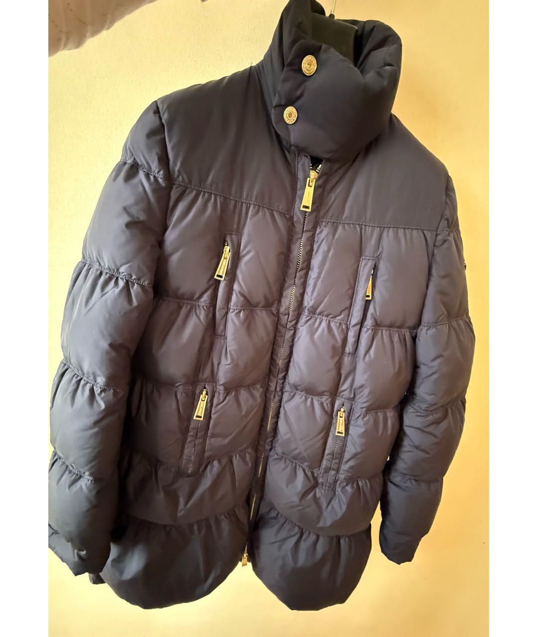 DSQUARED2 Темно-синий полиамидовый пуховик, фото 9