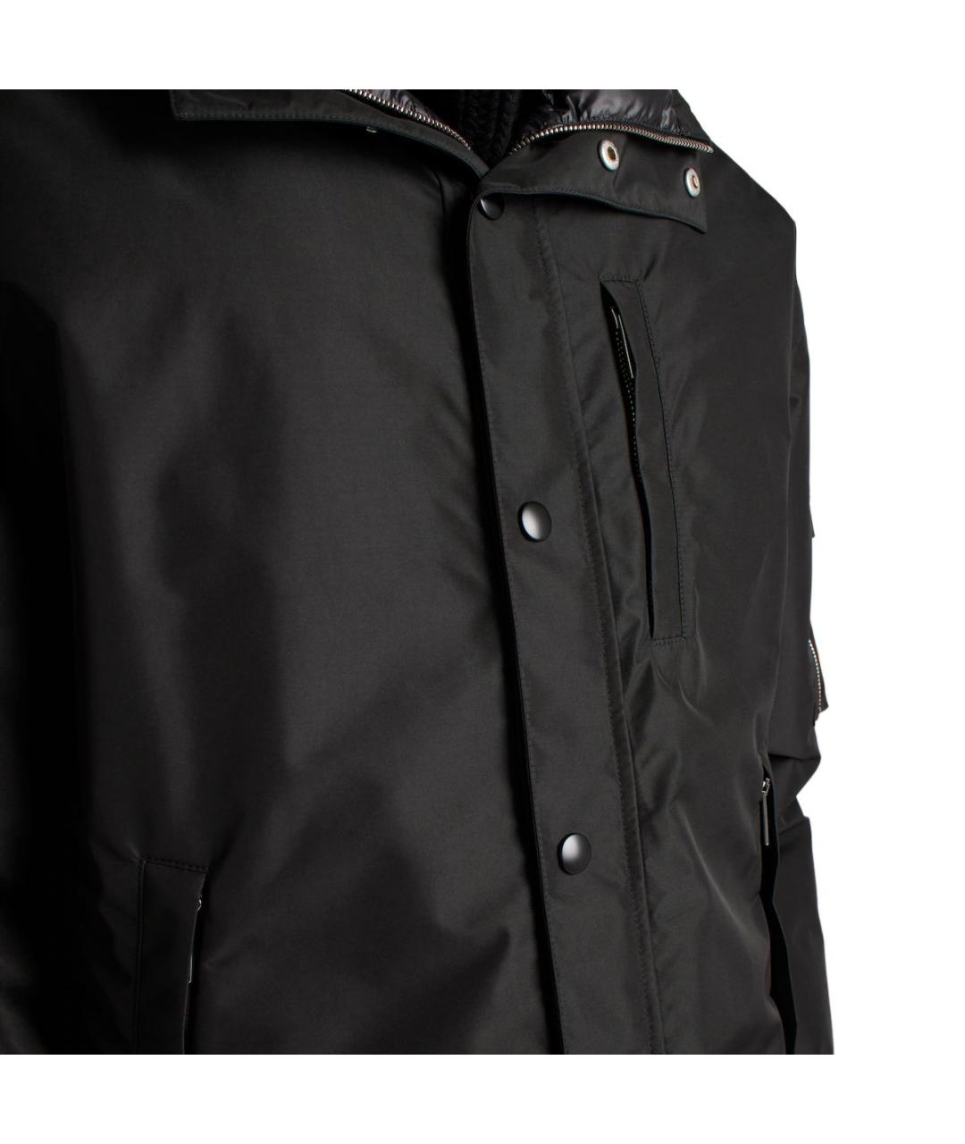 PRADA Черный пуховик, фото 4