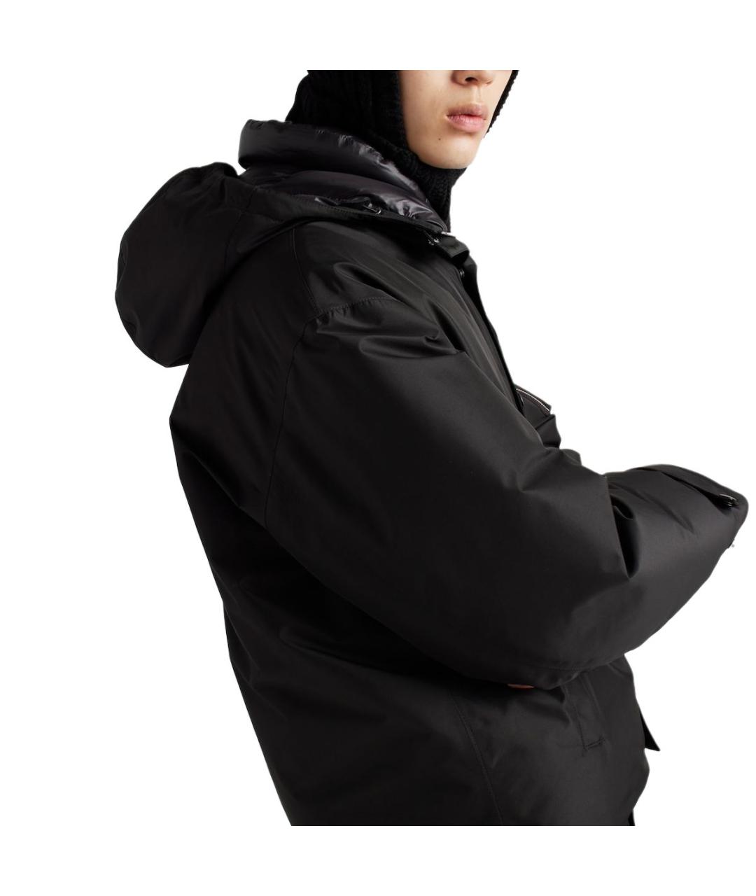 PRADA Черный пуховик, фото 5