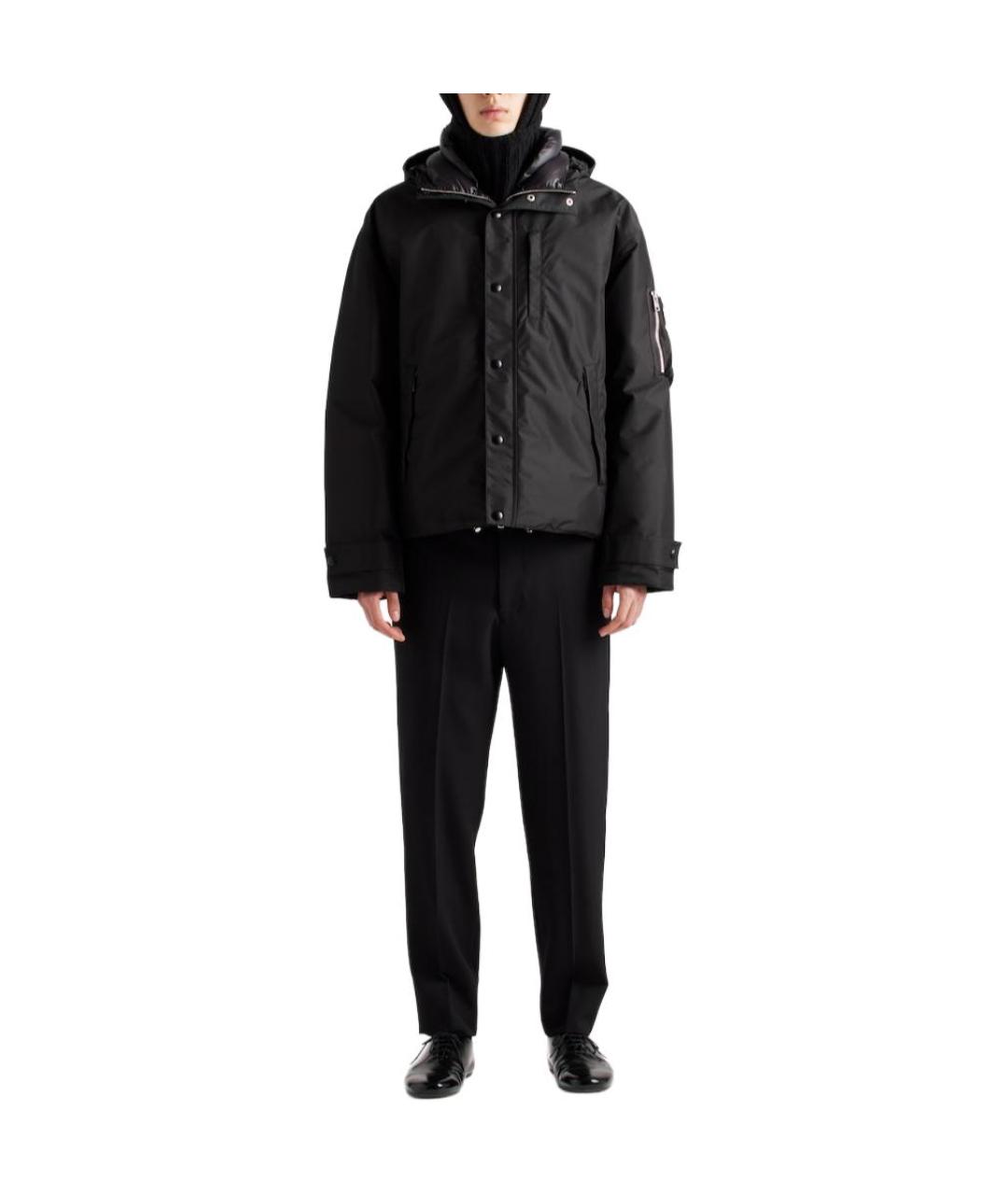 PRADA Черный пуховик, фото 2