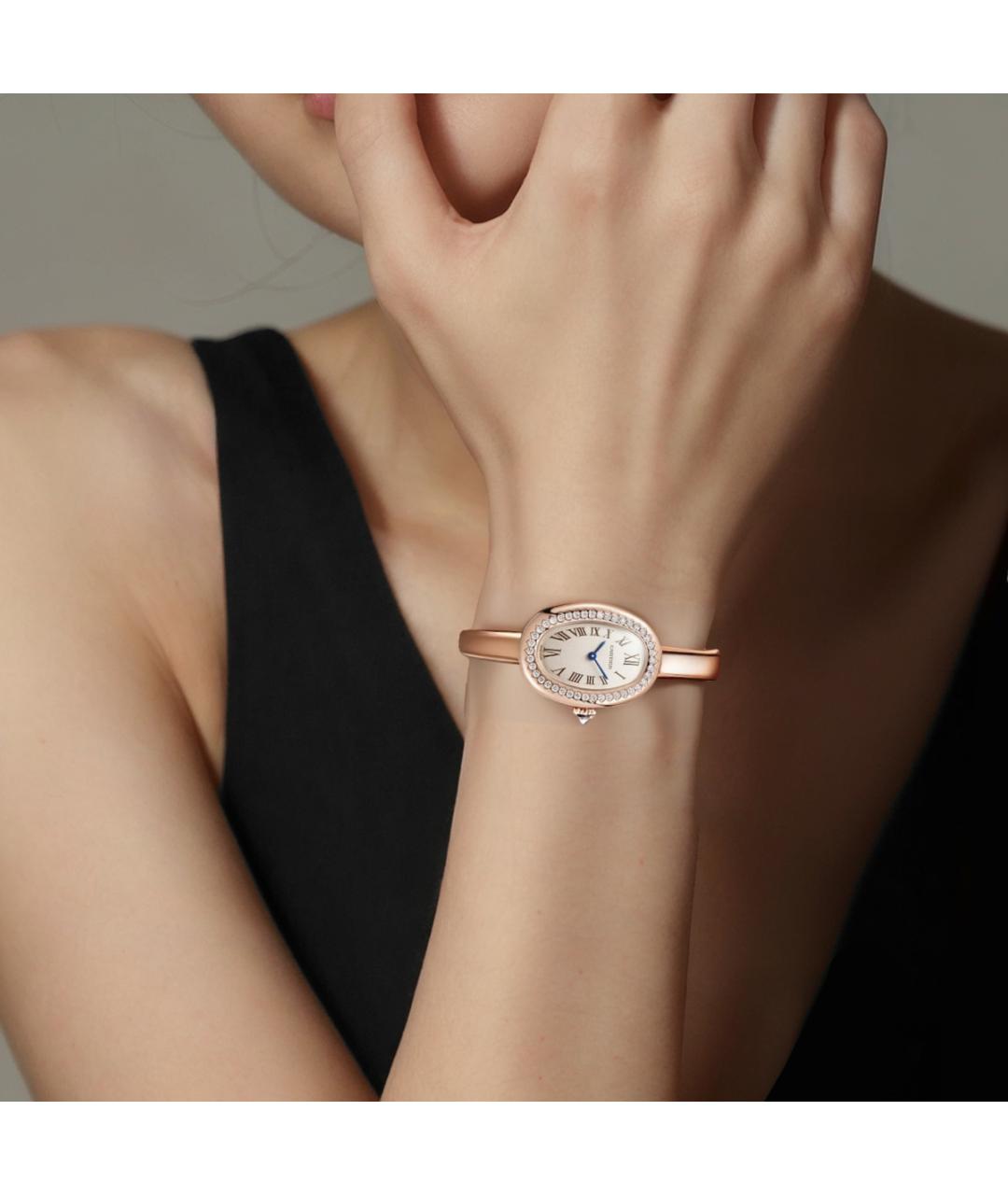 CARTIER Золотые часы из розового золота, фото 4