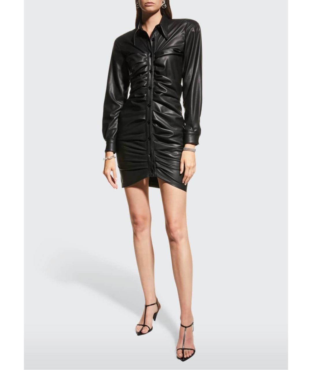 PHILOSOPHY DI LORENZO SERAFINI Черное коктейльное платье, фото 2