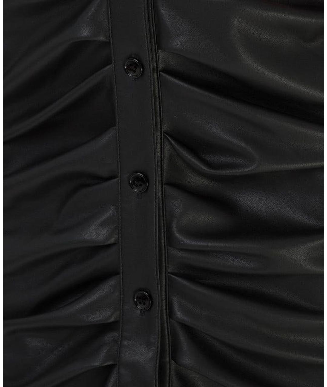 PHILOSOPHY DI LORENZO SERAFINI Черное коктейльное платье, фото 4