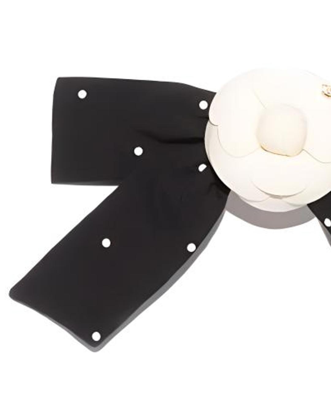 CHANEL Черная заколка, фото 2