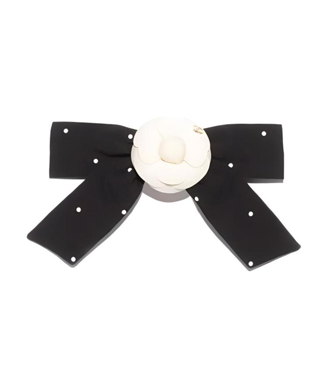 CHANEL Черная заколка, фото 1