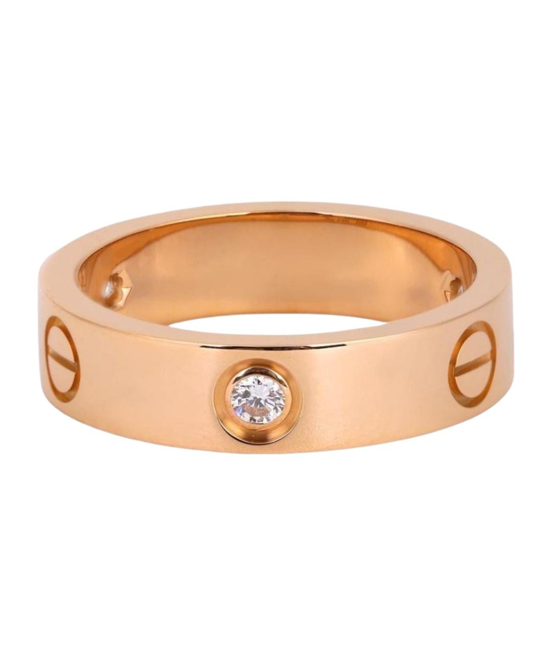 CARTIER Золотое кольцо из розового золота, фото 1
