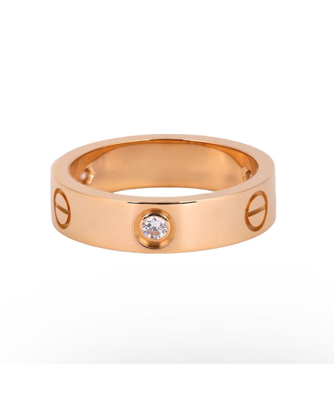 CARTIER Золотое кольцо из розового золота, фото 5