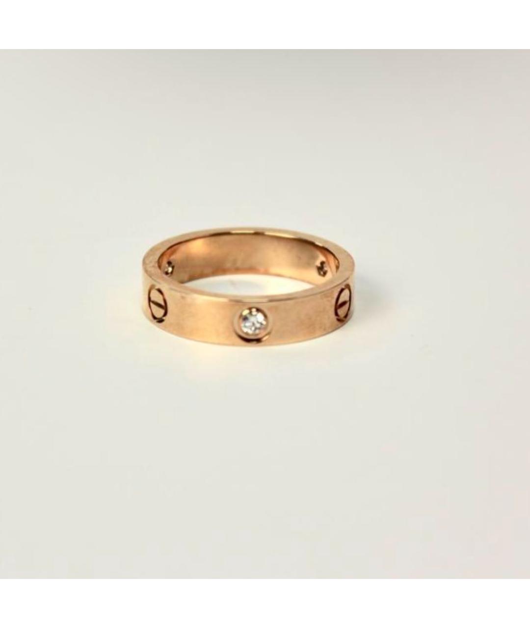 CARTIER Золотое кольцо из розового золота, фото 4