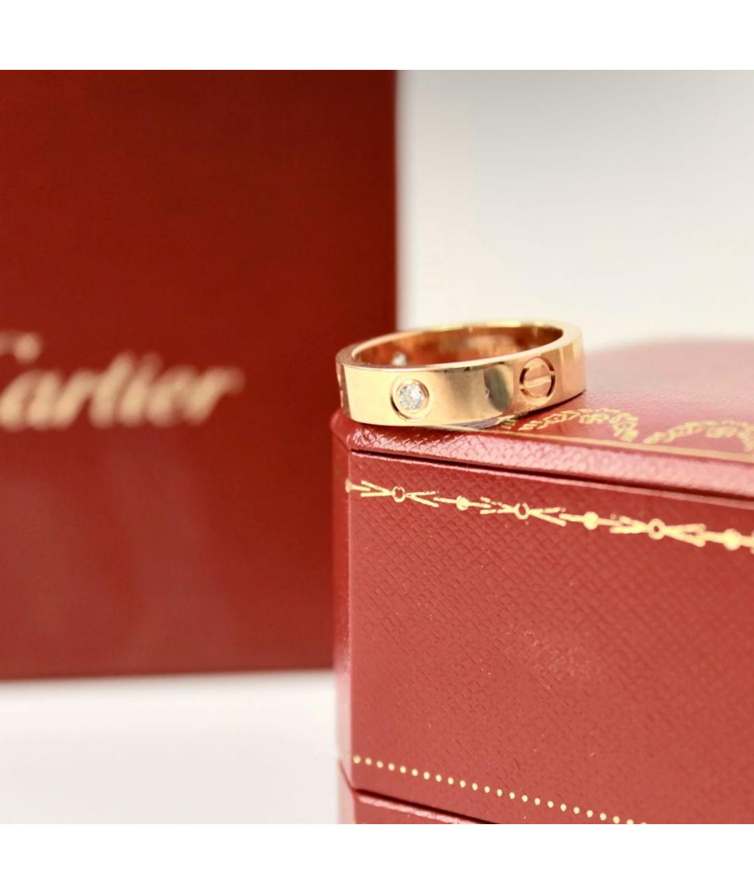 CARTIER Золотое кольцо из розового золота, фото 3