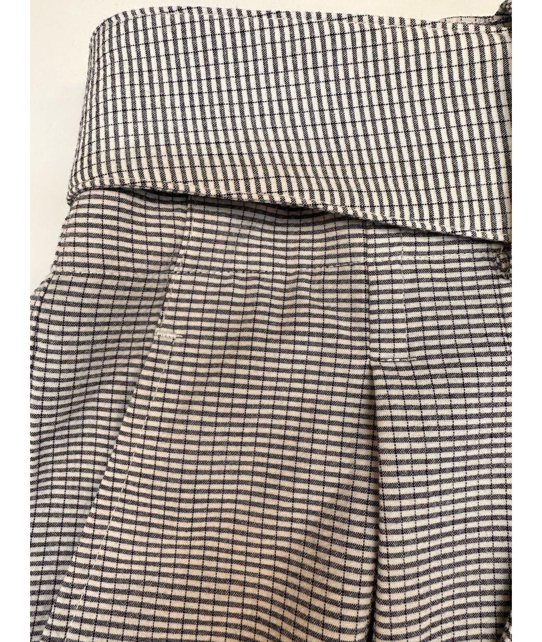 CALVIN KLEIN Серые вискозные прямые брюки, фото 6