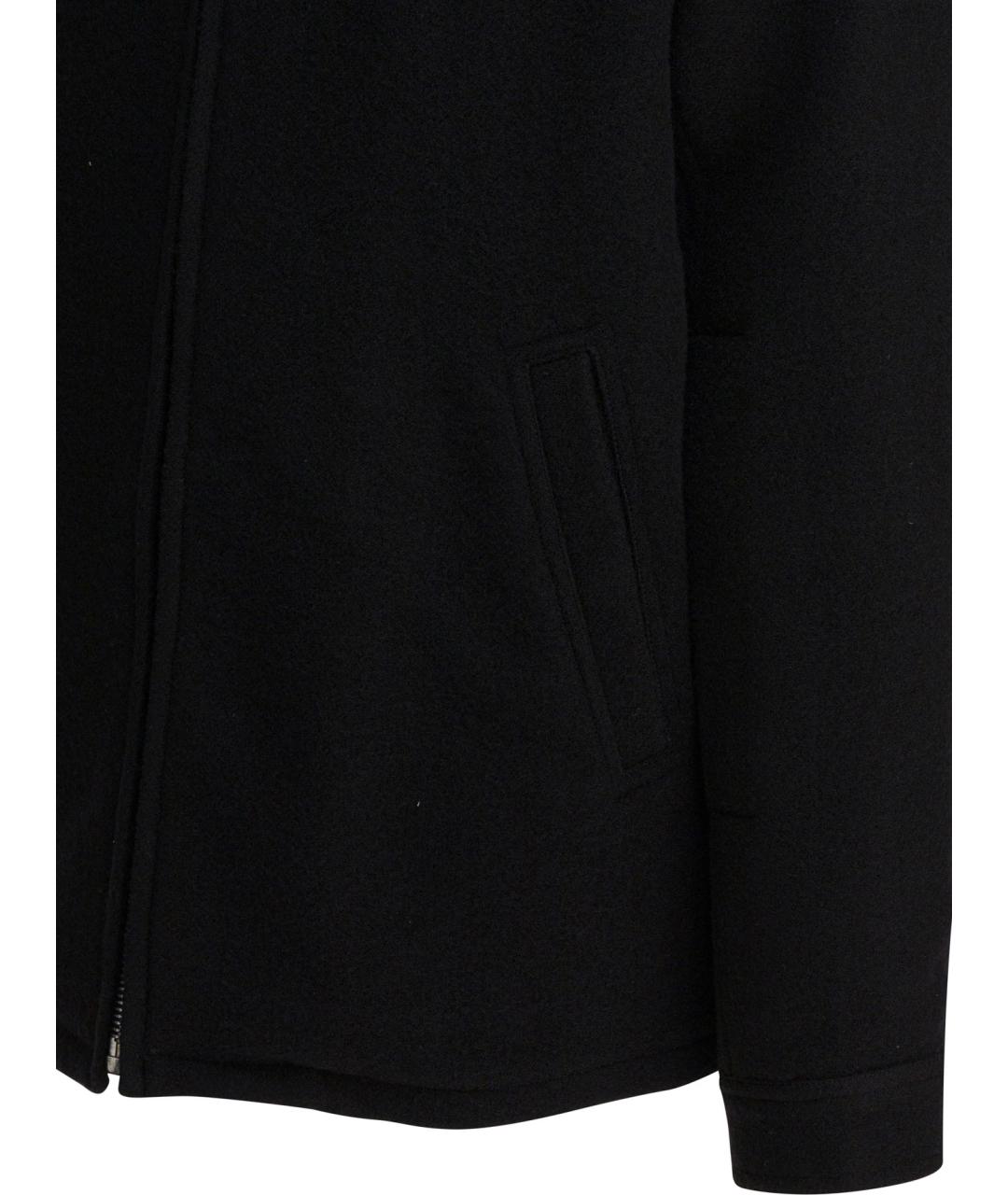 RICK OWENS Черная шерстяная куртка, фото 4