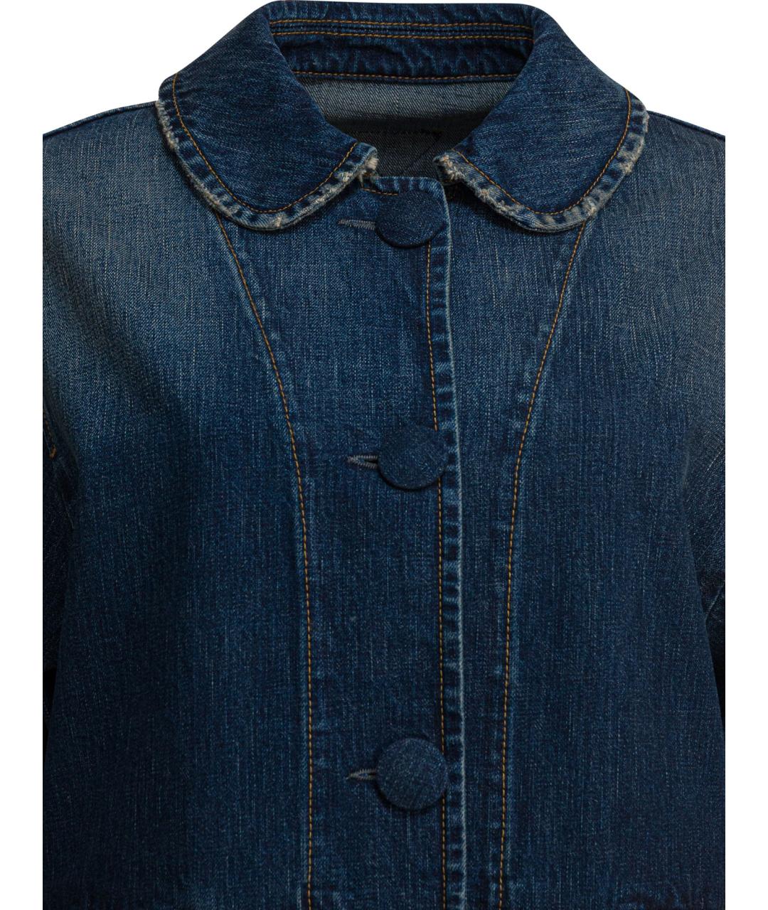 PRADA Синяя деним куртка, фото 3