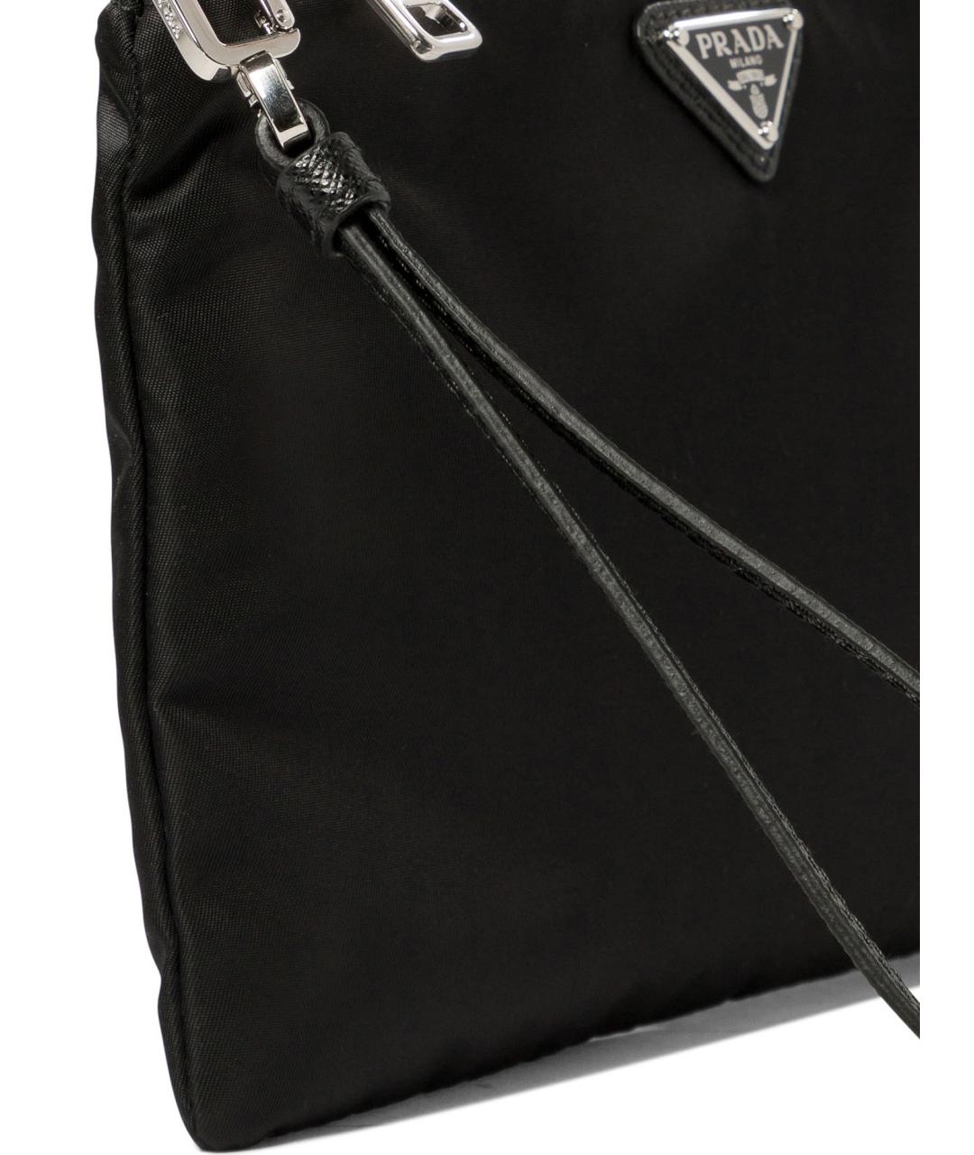 PRADA Черная тканевая папка для документов, фото 4