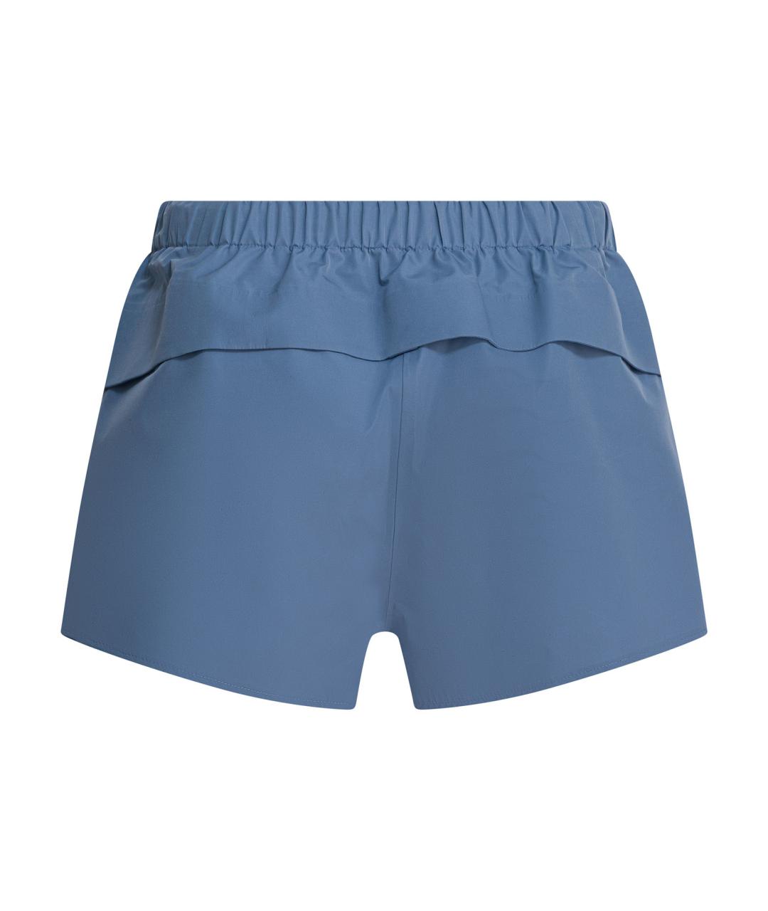 PRADA Голубые полиамидовые шорты, фото 2
