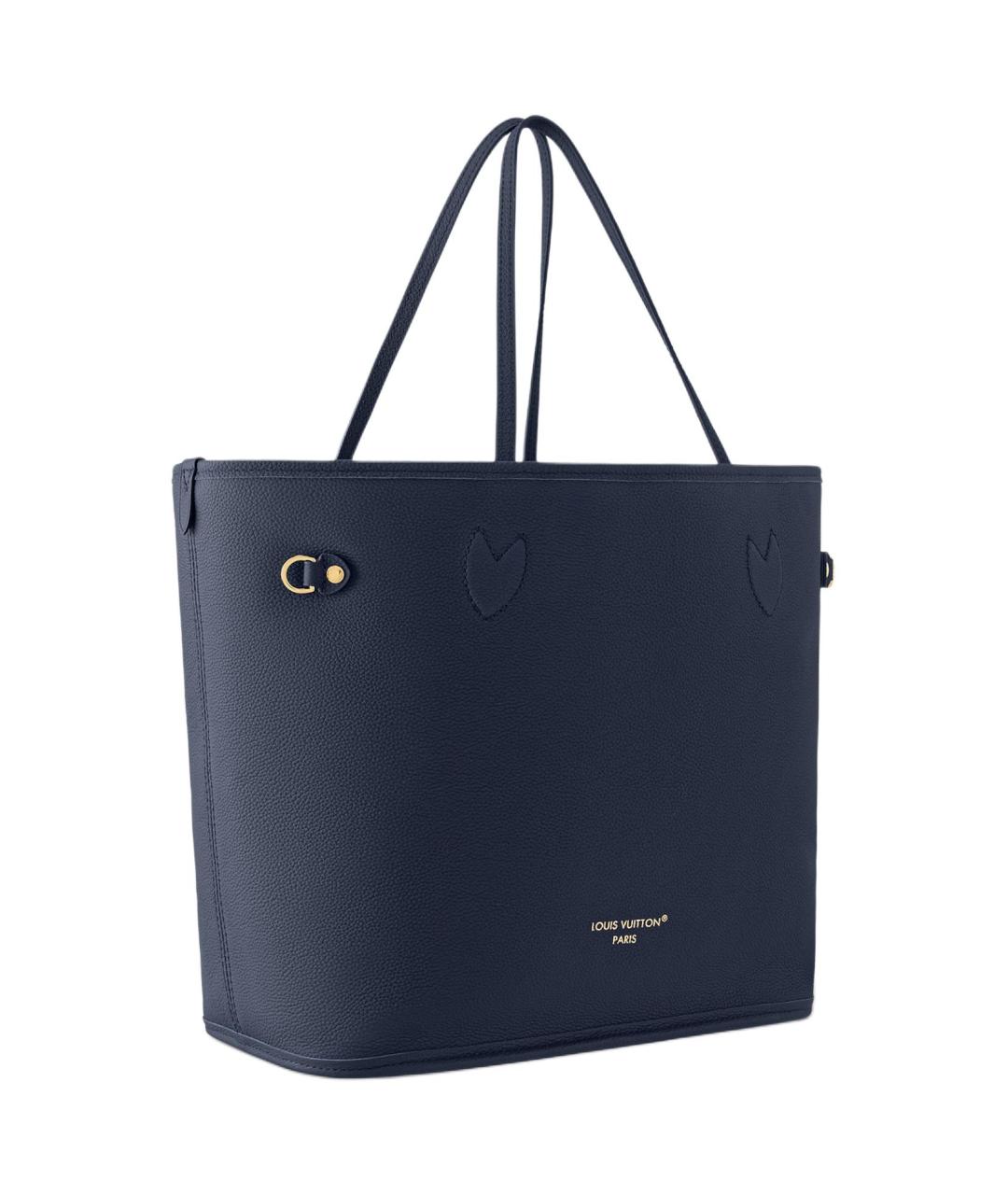 LOUIS VUITTON Темно-синяя сумка через плечо, фото 3