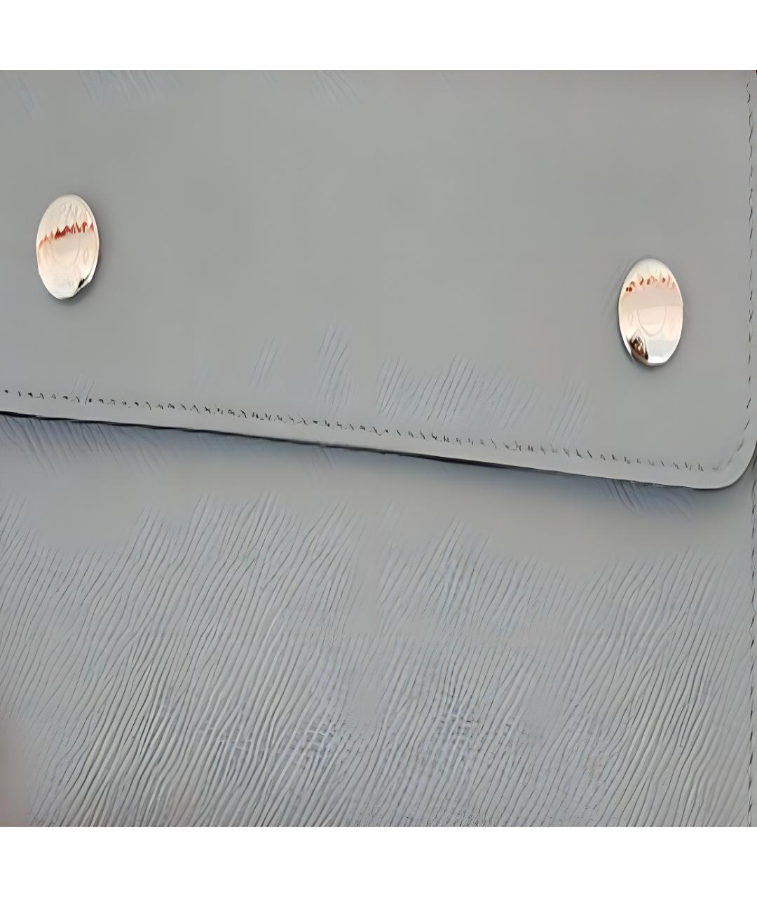 HERMES Серый кожаный кошелек, фото 2