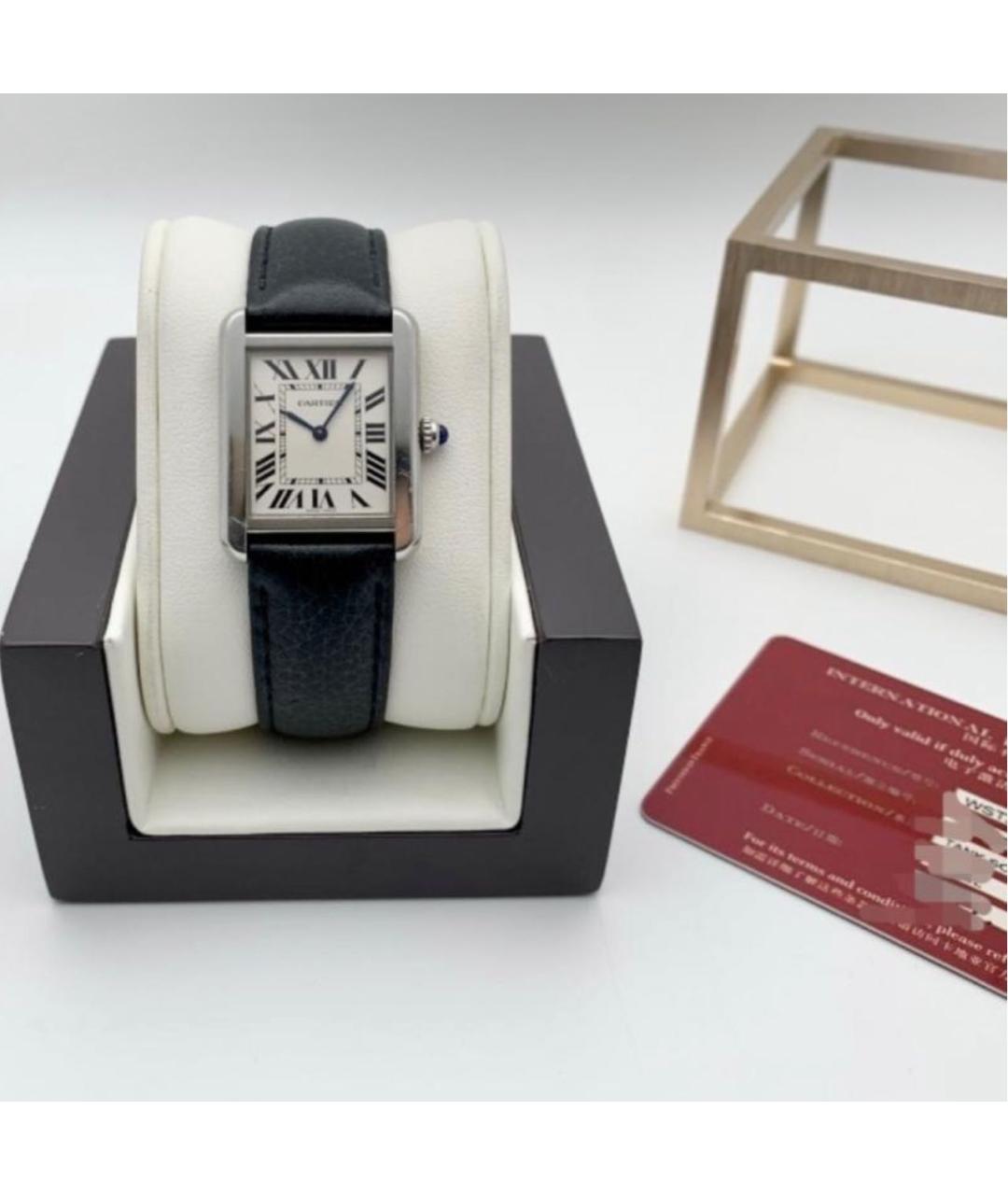 CARTIER Серебряные часы, фото 2