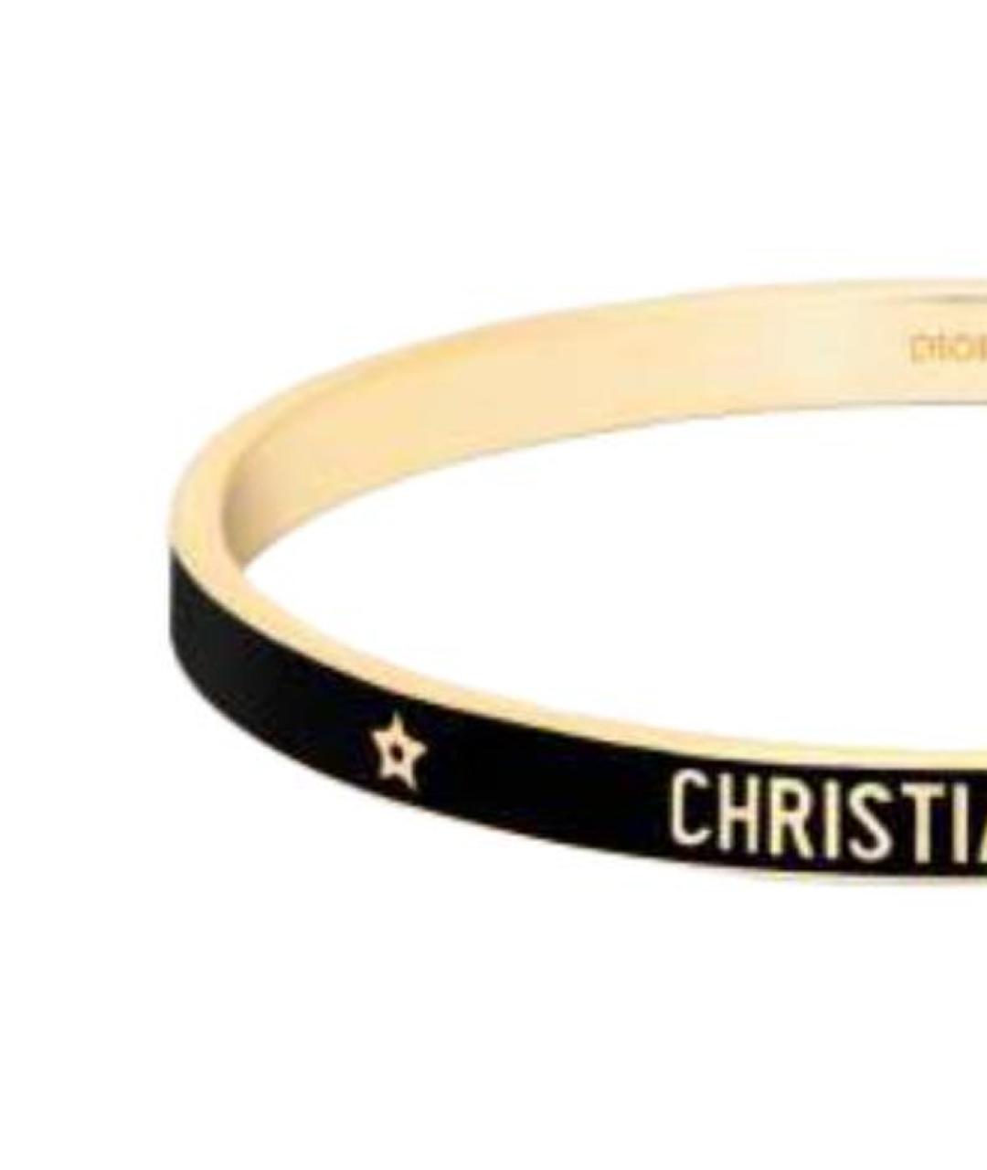 CHRISTIAN DIOR Черный браслет, фото 2