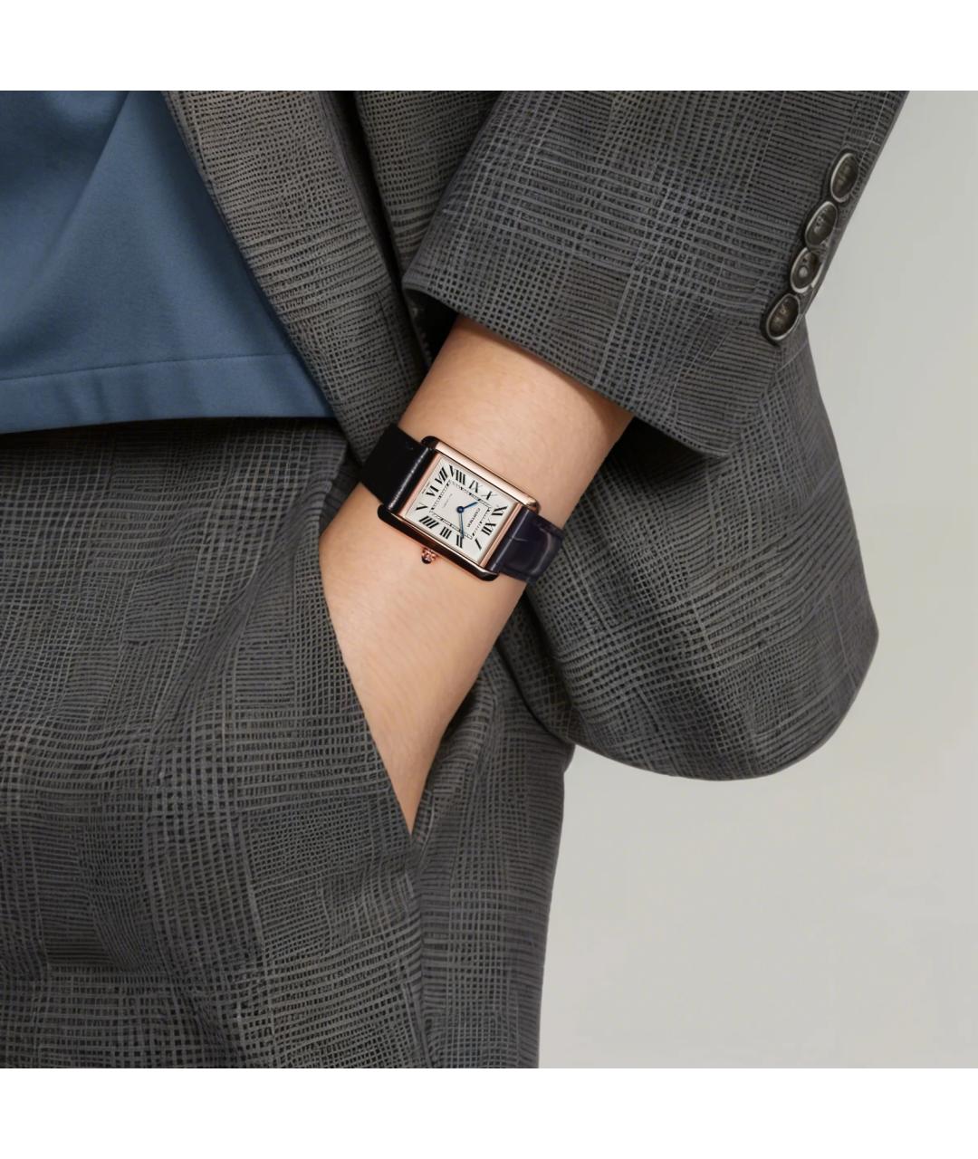 CARTIER Золотые часы из розового золота, фото 4