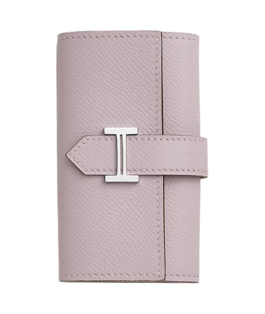 HERMES Розовая ключница, фото 1