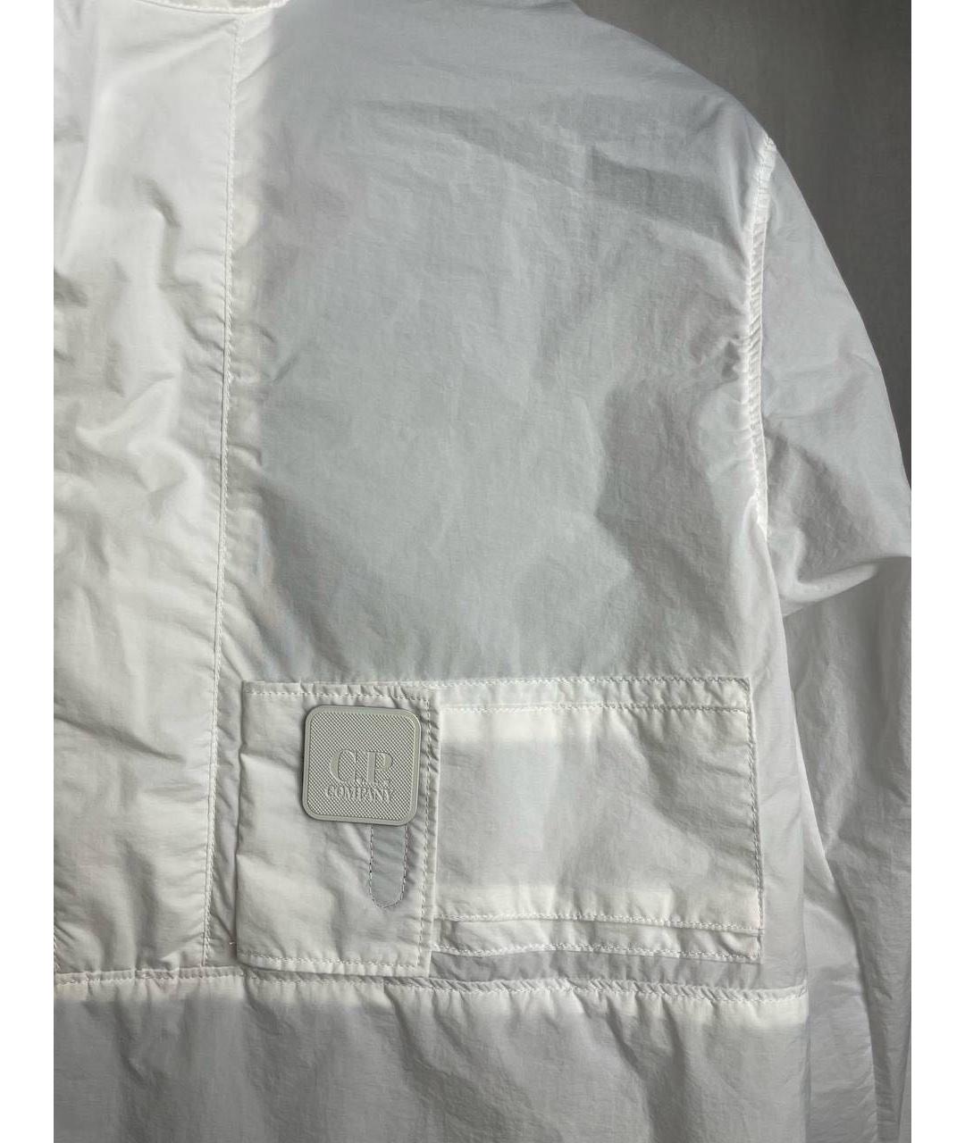 CP COMPANY Белая полиэстеровая куртка, фото 7