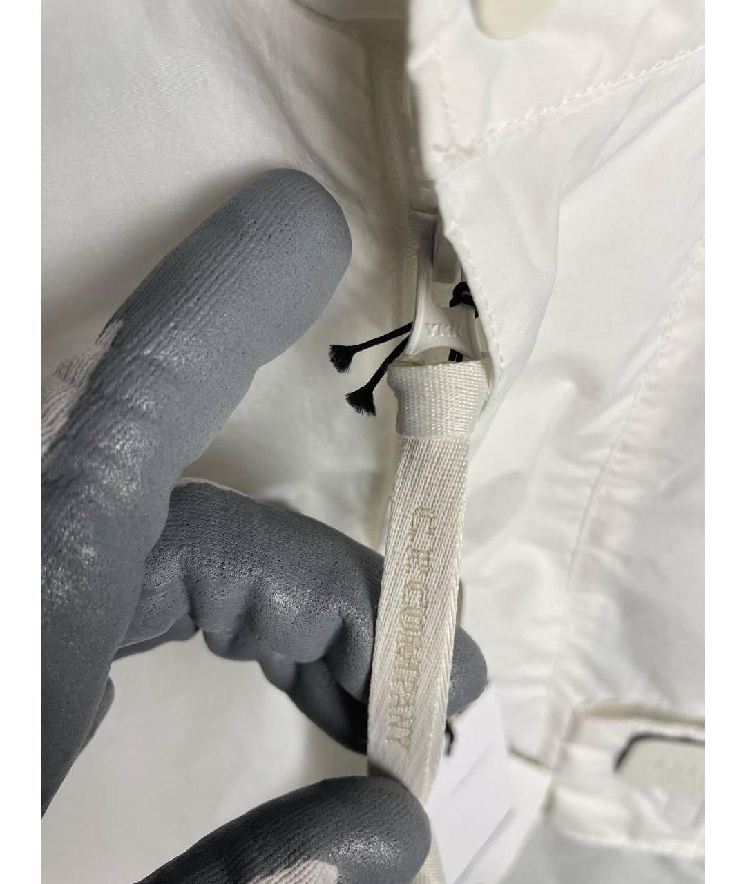 CP COMPANY Белая полиэстеровая куртка, фото 4