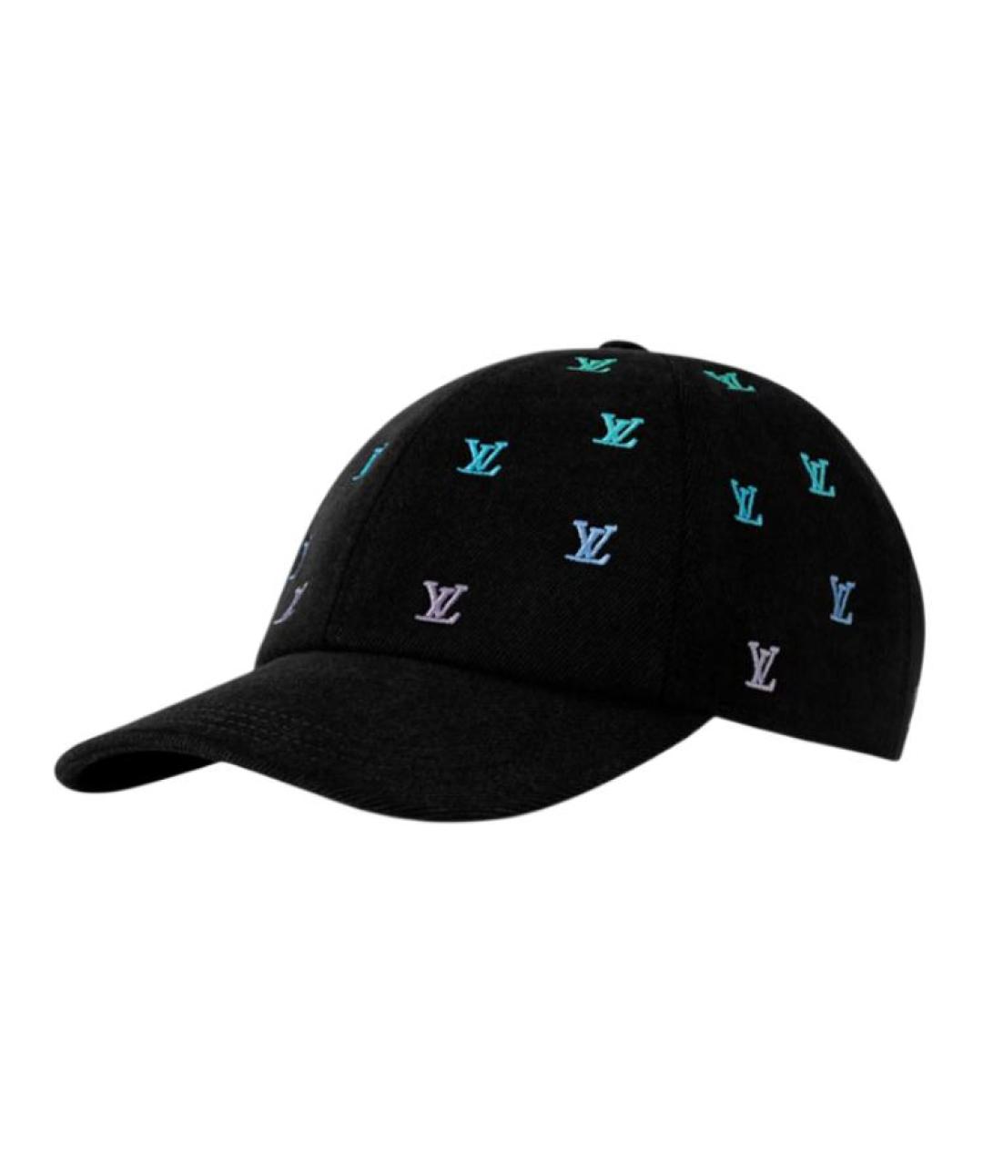 LOUIS VUITTON Черная кепка/бейсболка, фото 4