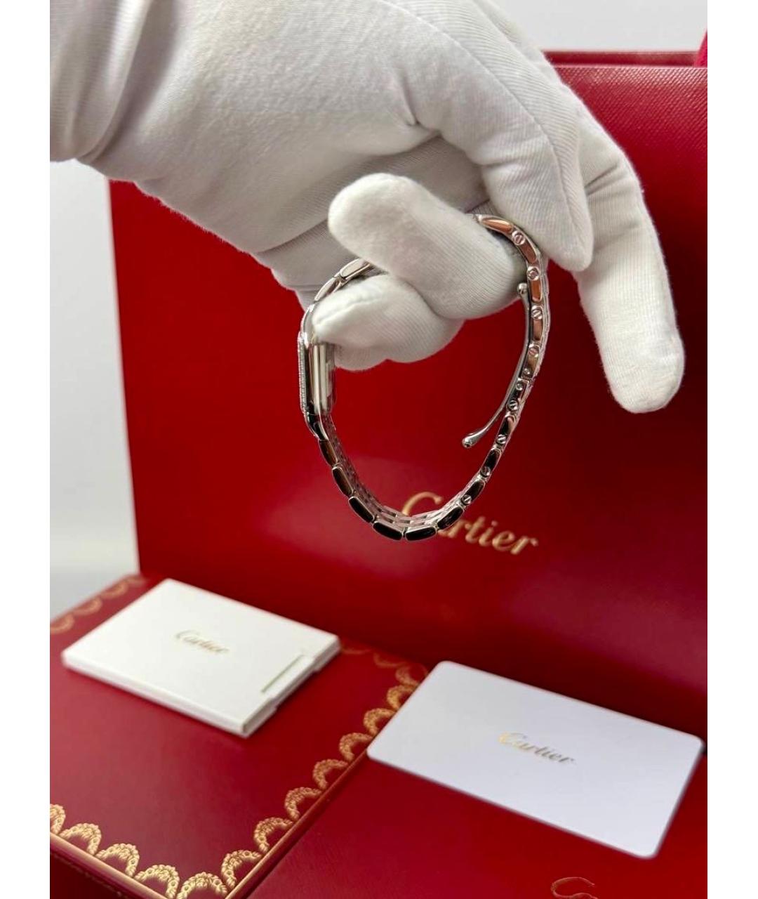 CARTIER Серебряные часы, фото 6