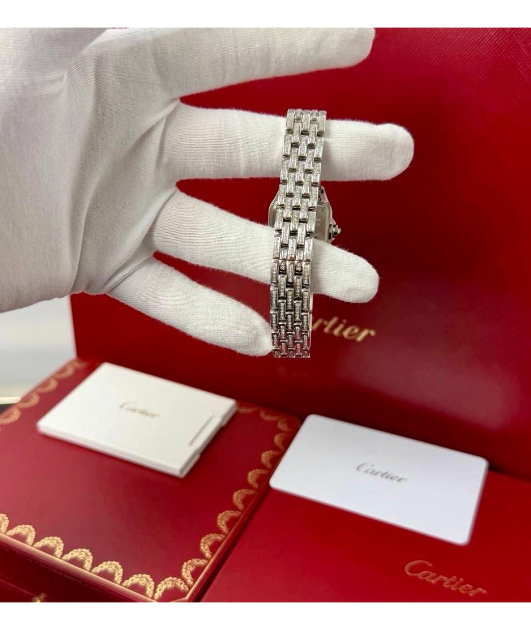 CARTIER Серебряные часы, фото 5