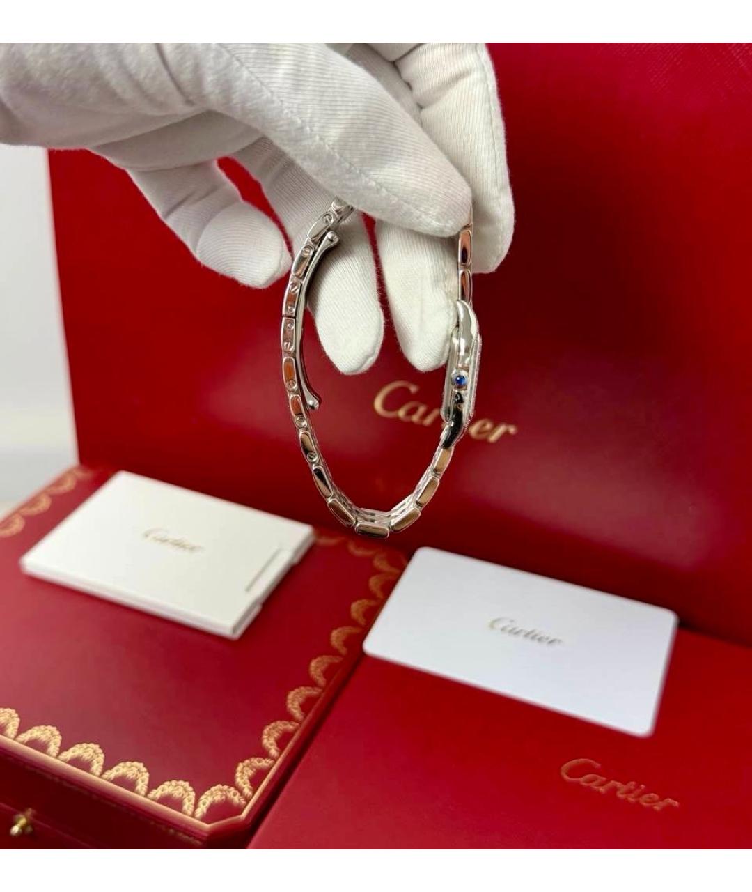 CARTIER Серебряные часы, фото 4