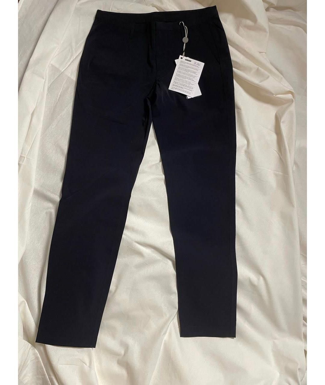 CP COMPANY Темно-синие полиамидовые повседневные брюки, фото 8