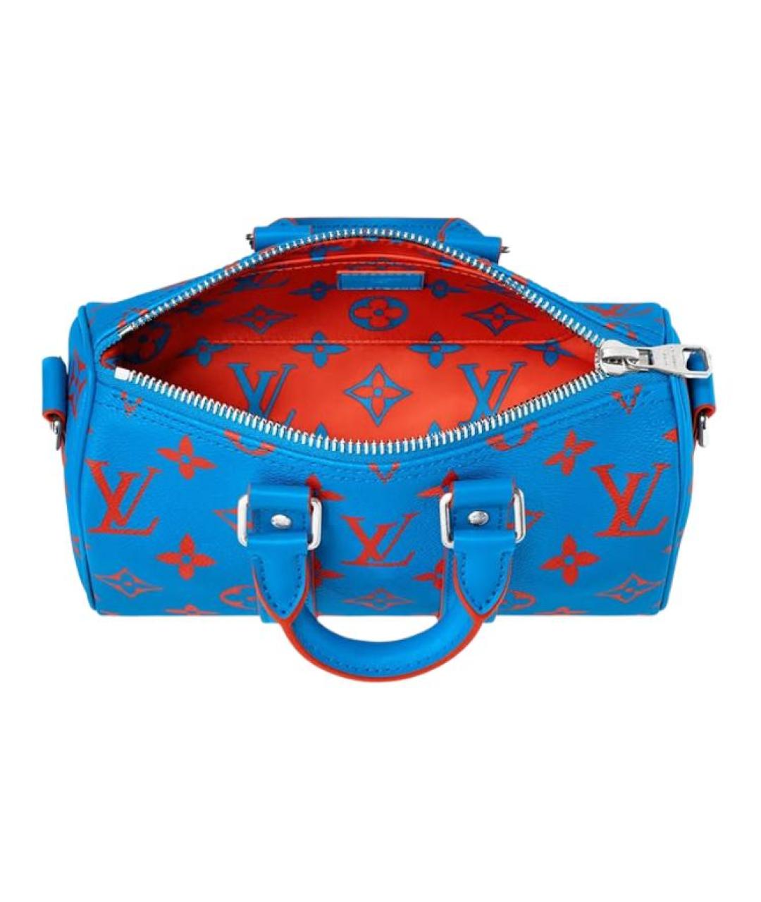 LOUIS VUITTON Синяя сумка на плечо, фото 4