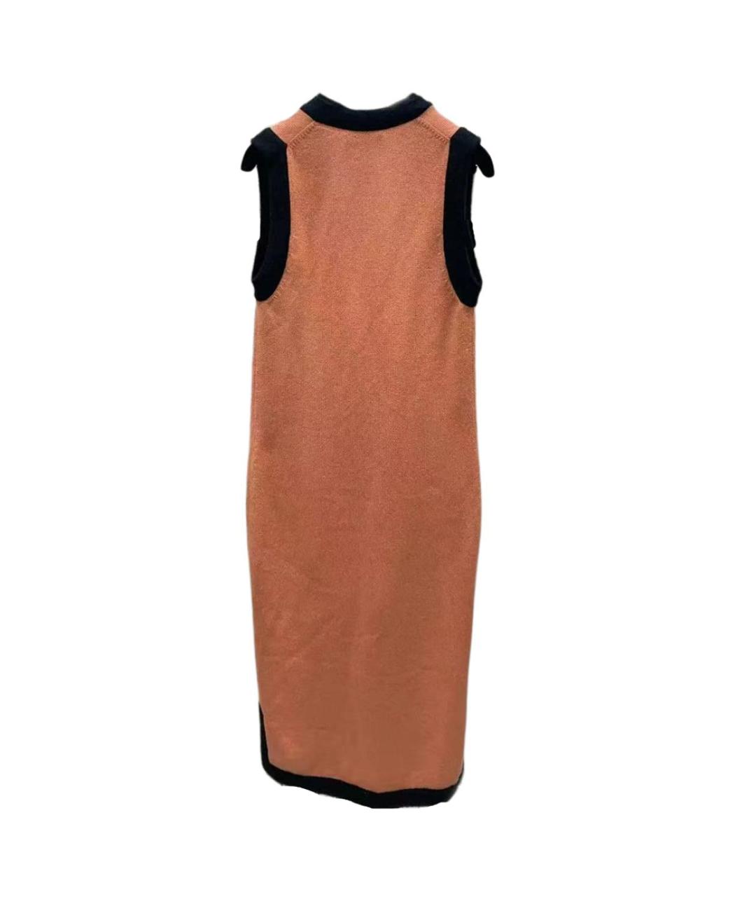 CHANEL Коричневый кашемировый джемпер / свитер, фото 2