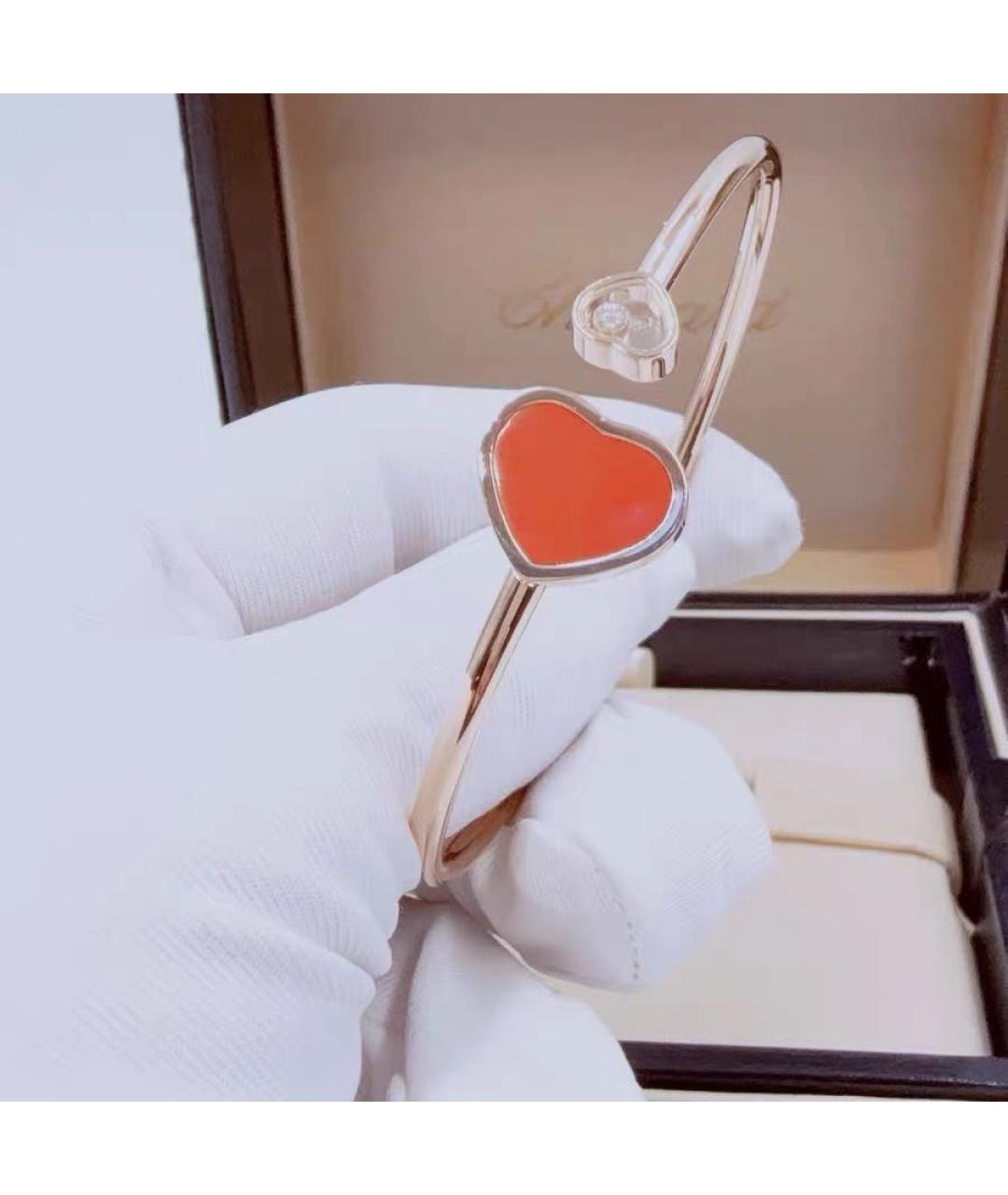 CHOPARD Красный браслет из розового золота, фото 5