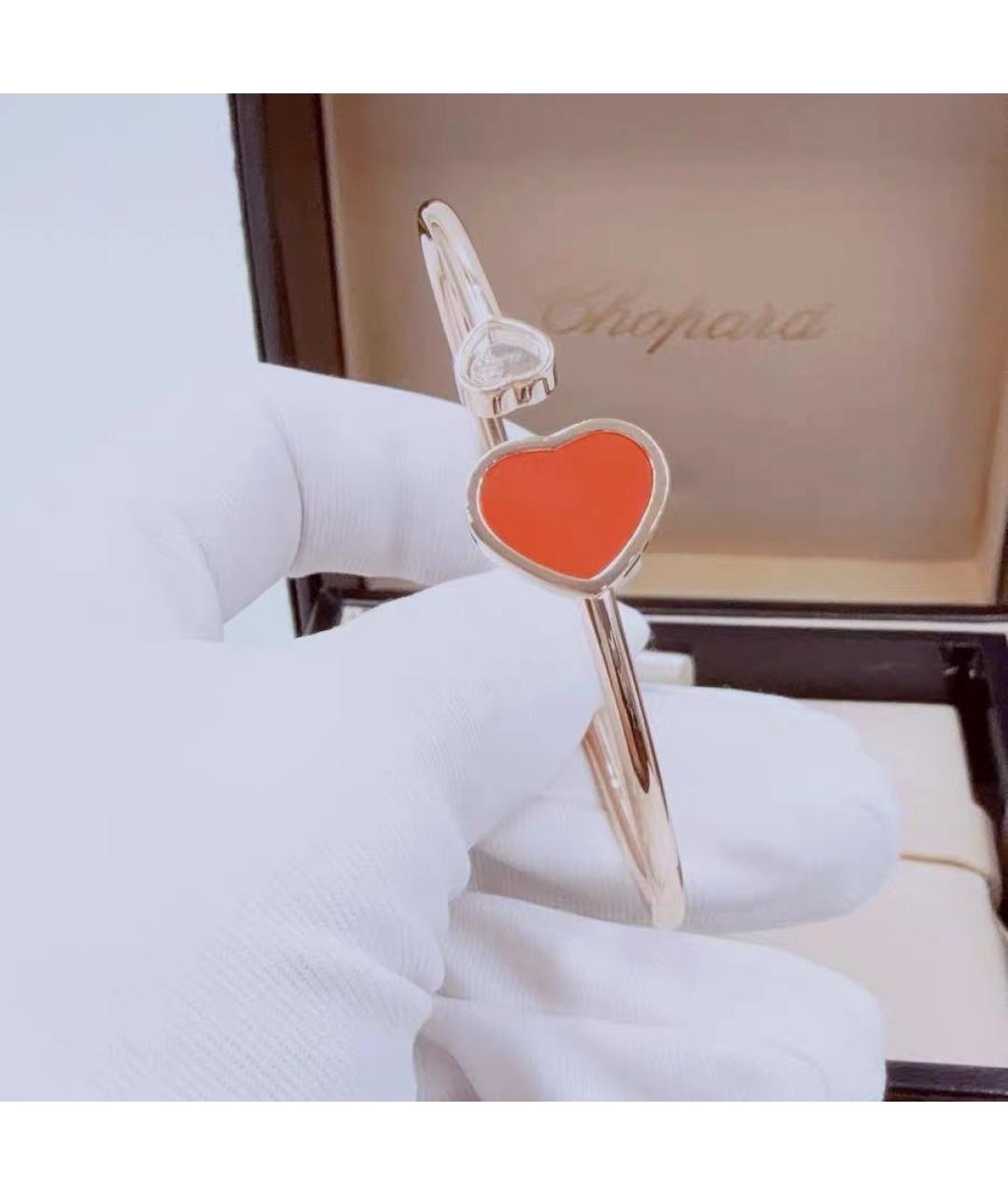 CHOPARD Красный браслет из розового золота, фото 6