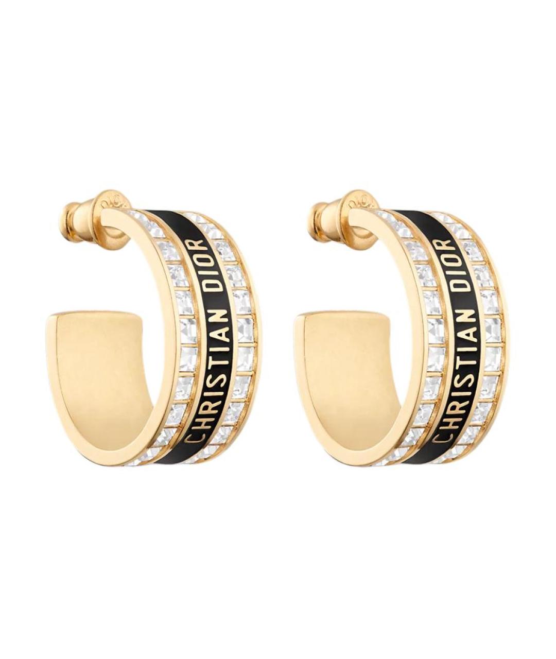 CHRISTIAN DIOR Золотые серьги, фото 3