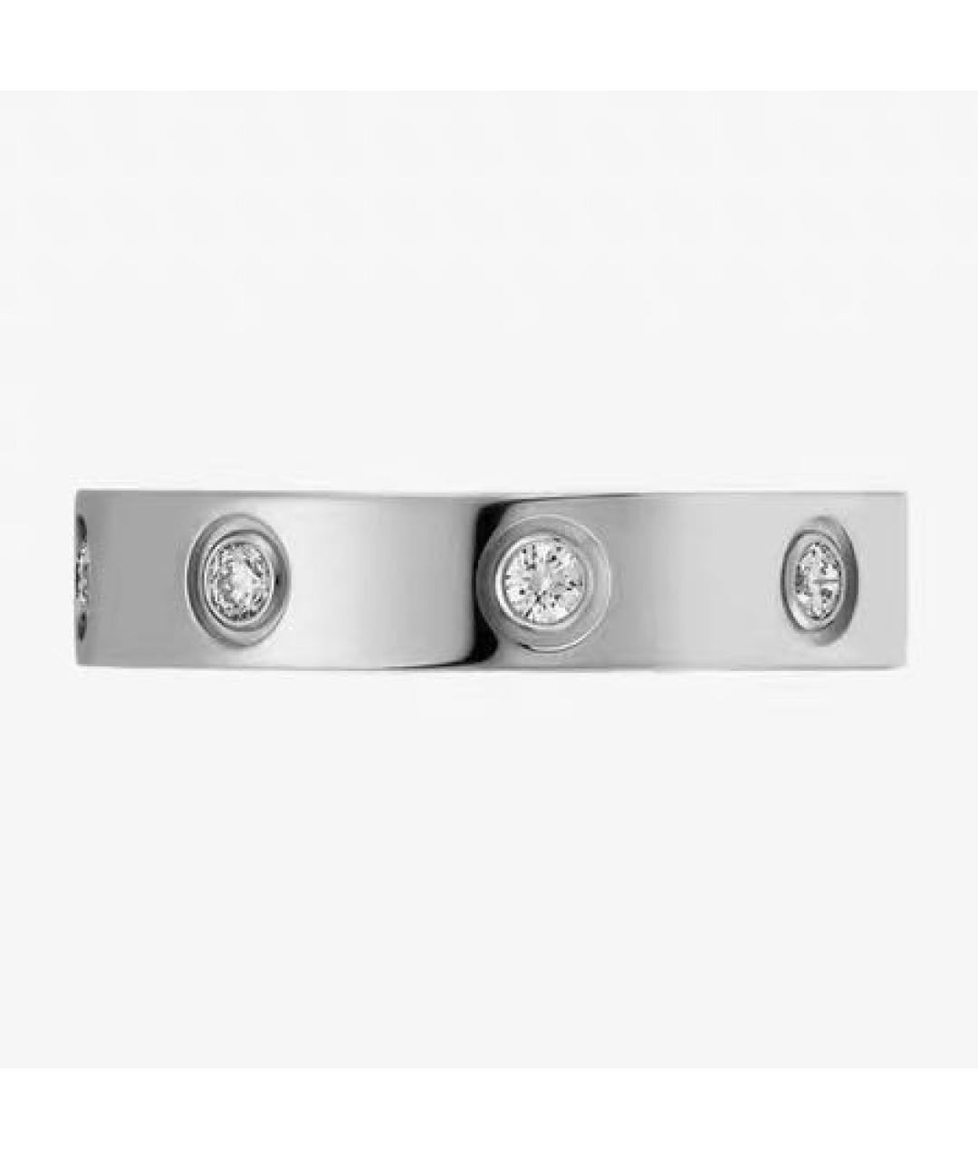 CARTIER Белое кольцо из белого золота, фото 8