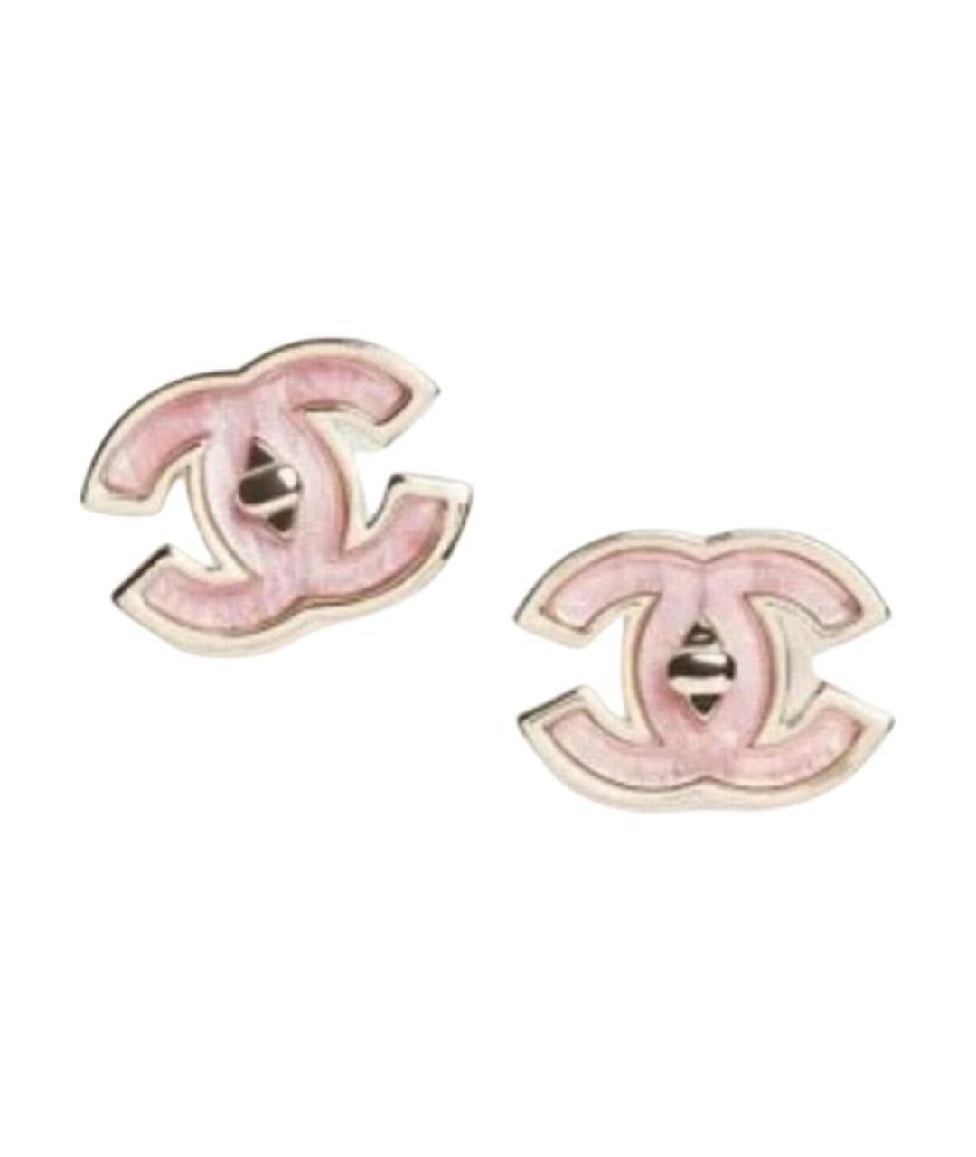 CHANEL Золотые металлические серьги, фото 2