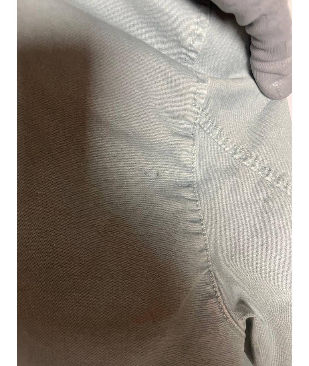 STONE ISLAND Голубая хлопковая куртка, фото 8