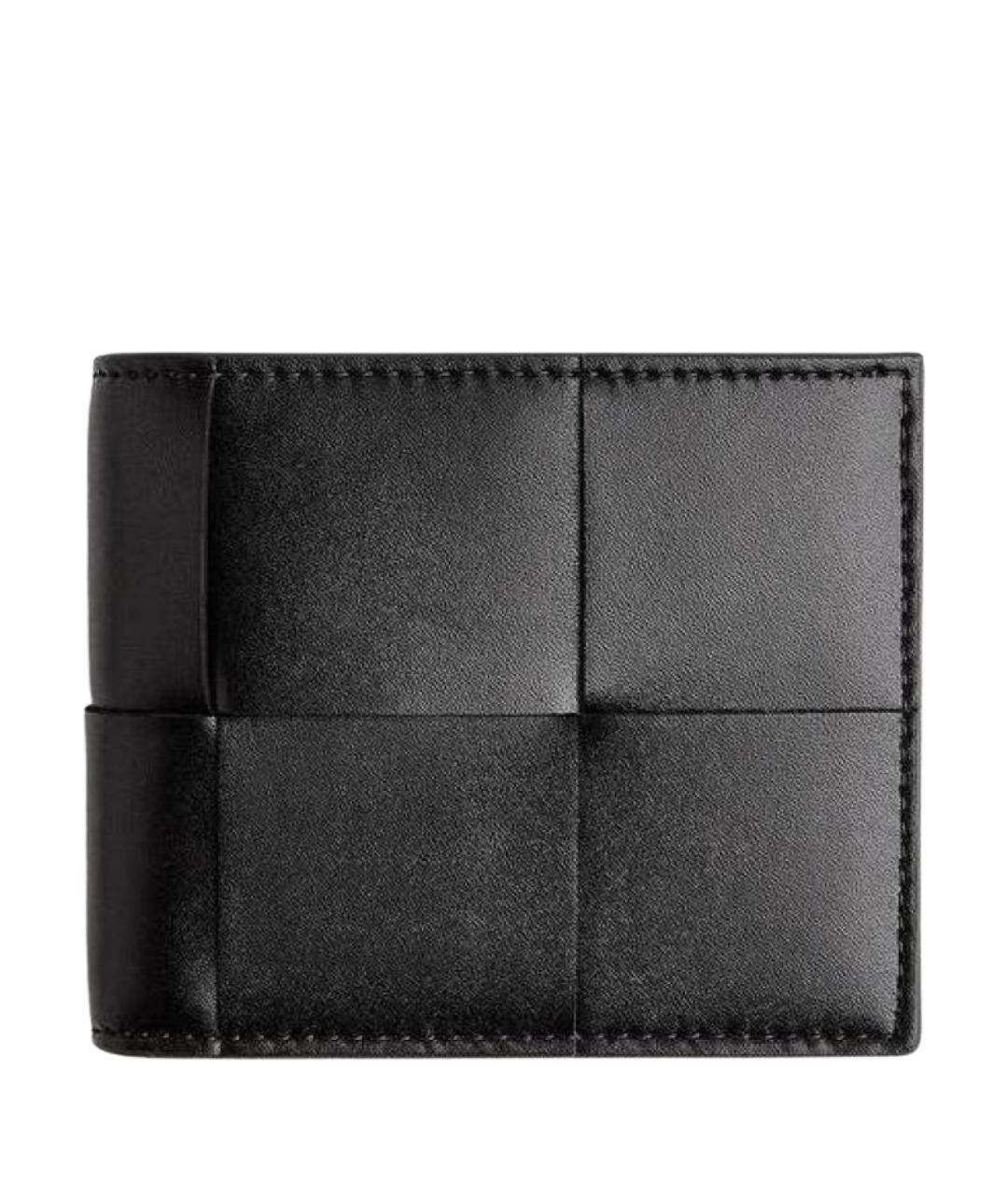 BOTTEGA VENETA Черный кожаный кошелек, фото 1