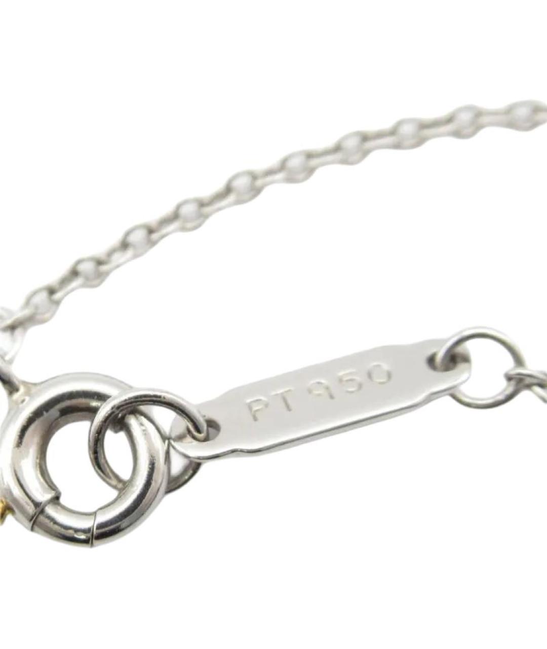 TIFFANY&CO Серебряная платиновая подвеска, фото 3