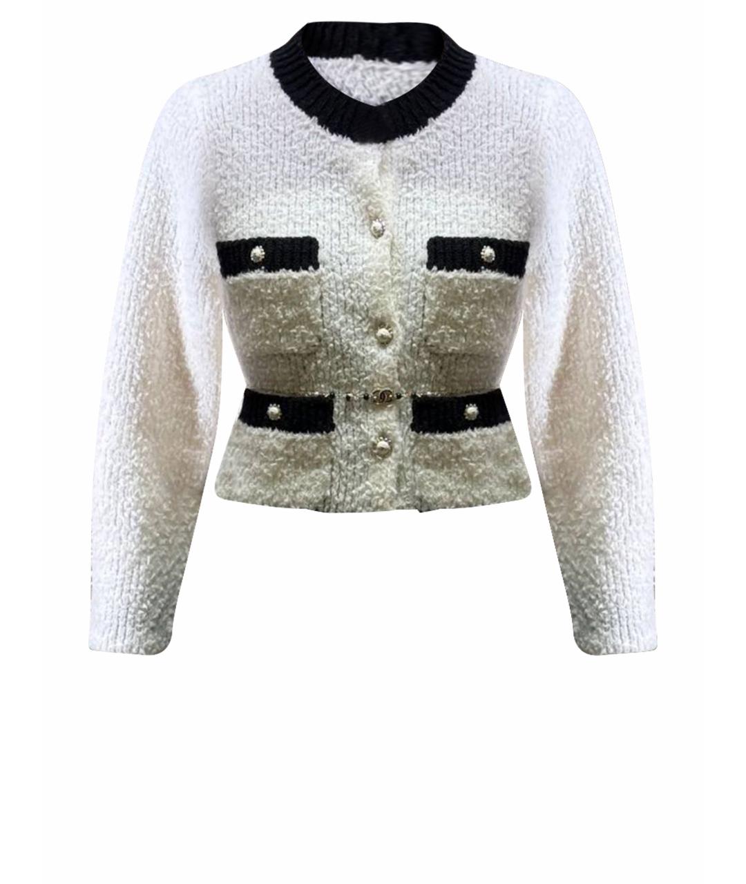 CHANEL Бежевый шерстяной джемпер / свитер, фото 1