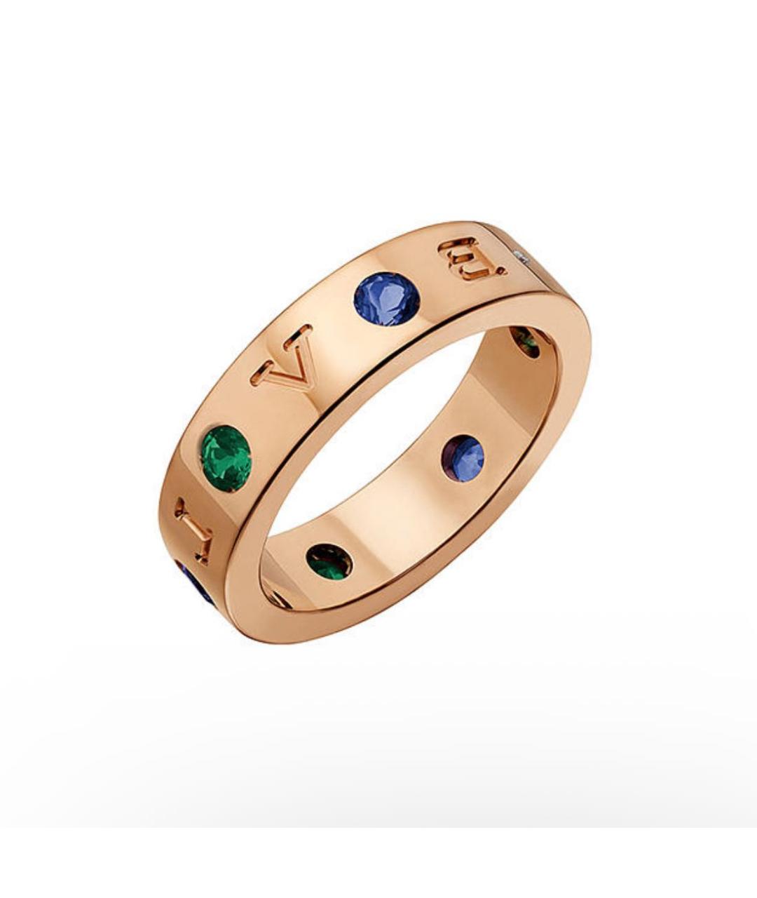 BVLGARI Золотое кольцо из розового золота, фото 9