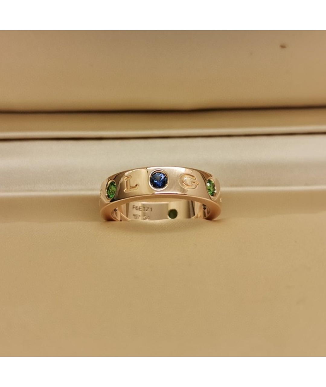 BVLGARI Золотое кольцо из розового золота, фото 6