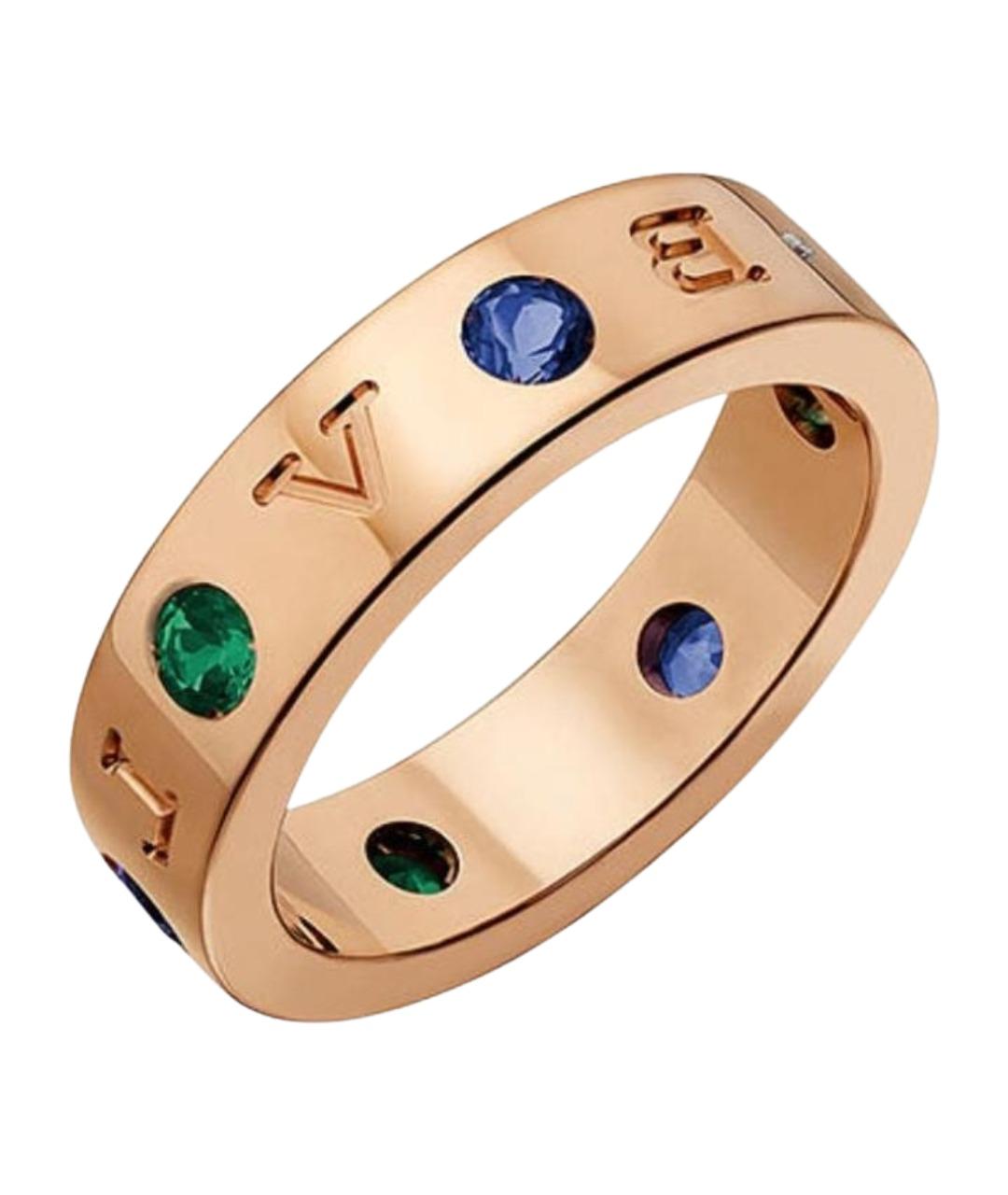 BVLGARI Золотое кольцо из розового золота, фото 1