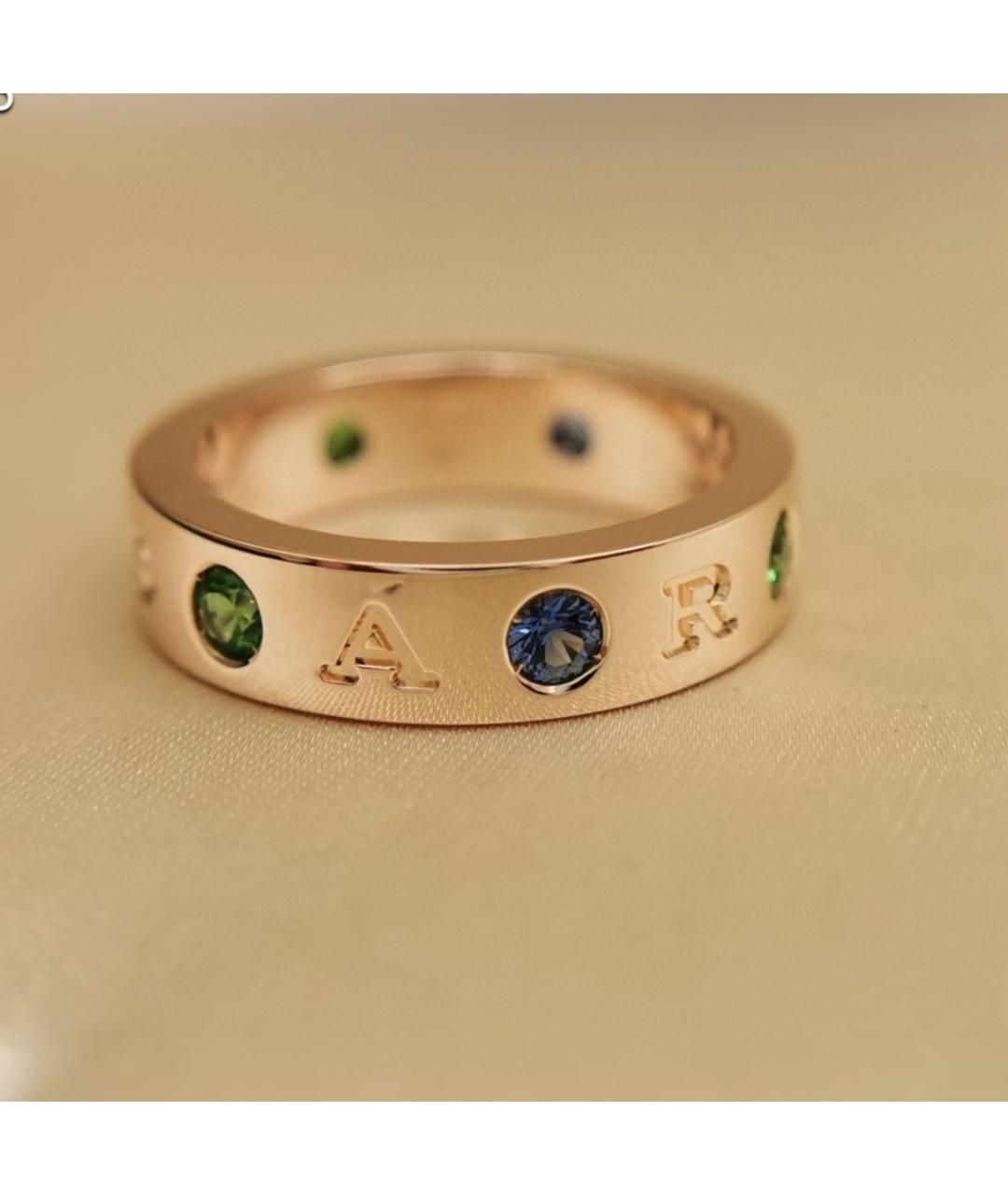 BVLGARI Золотое кольцо из розового золота, фото 7