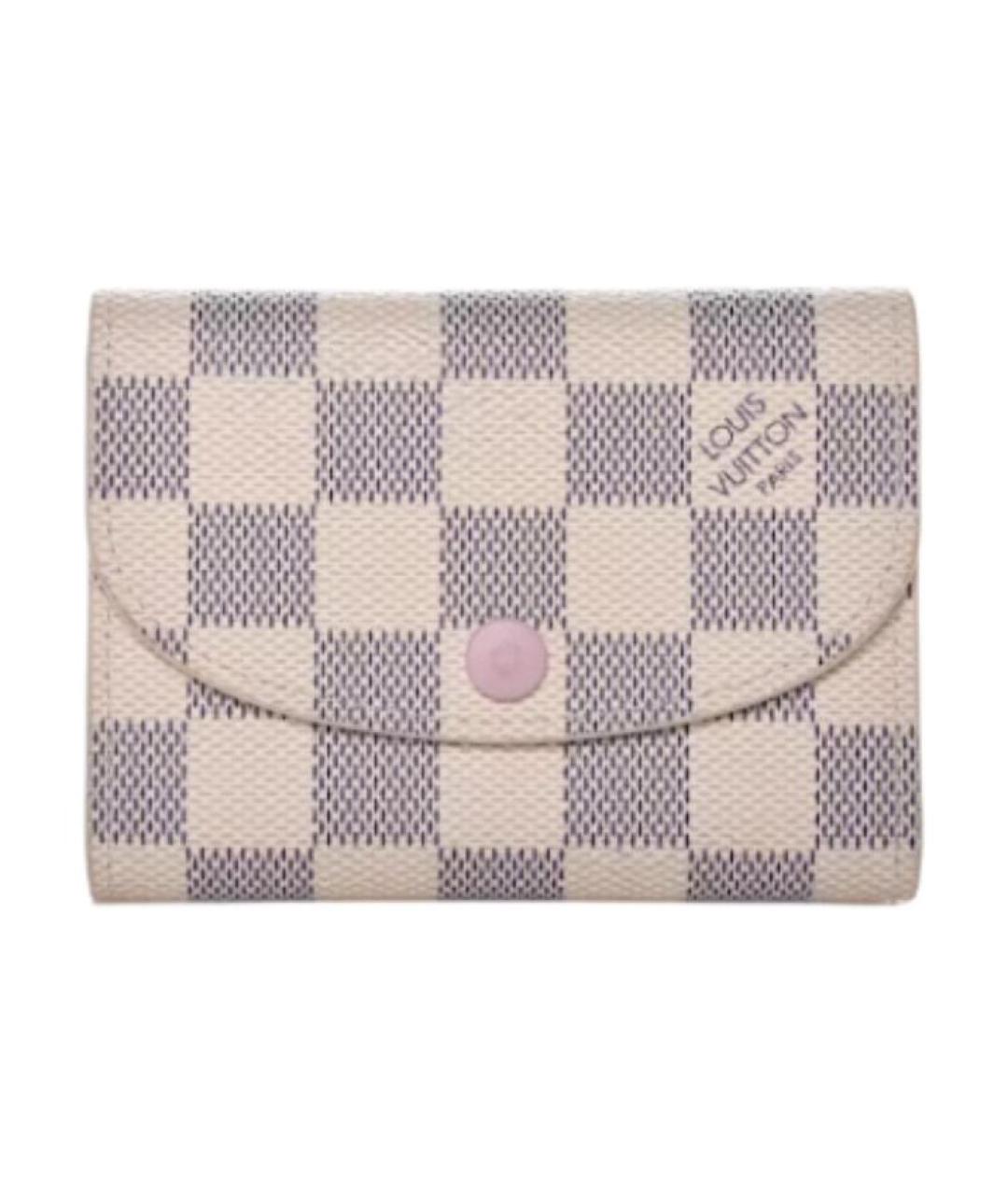 LOUIS VUITTON Розовый кожаный кошелек, фото 1